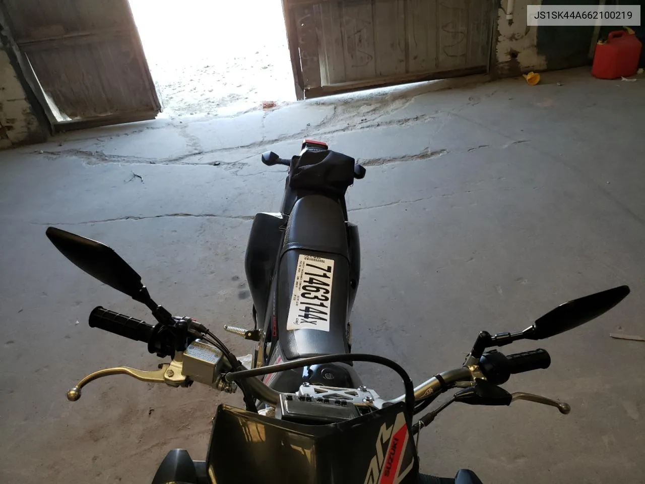 2021 Suzuki Dr-Z400 Smk5 VIN: JS1SK44A662100219 Lot: 71463144