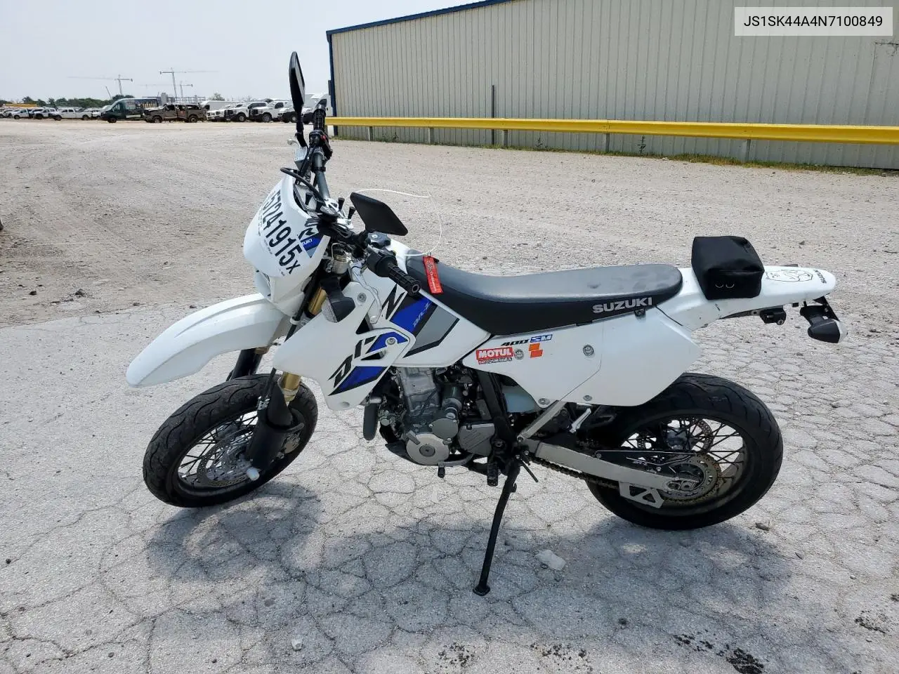 2022 Suzuki Dr-Z400 Sm VIN: JS1SK44A4N7100849 Lot: 57241915