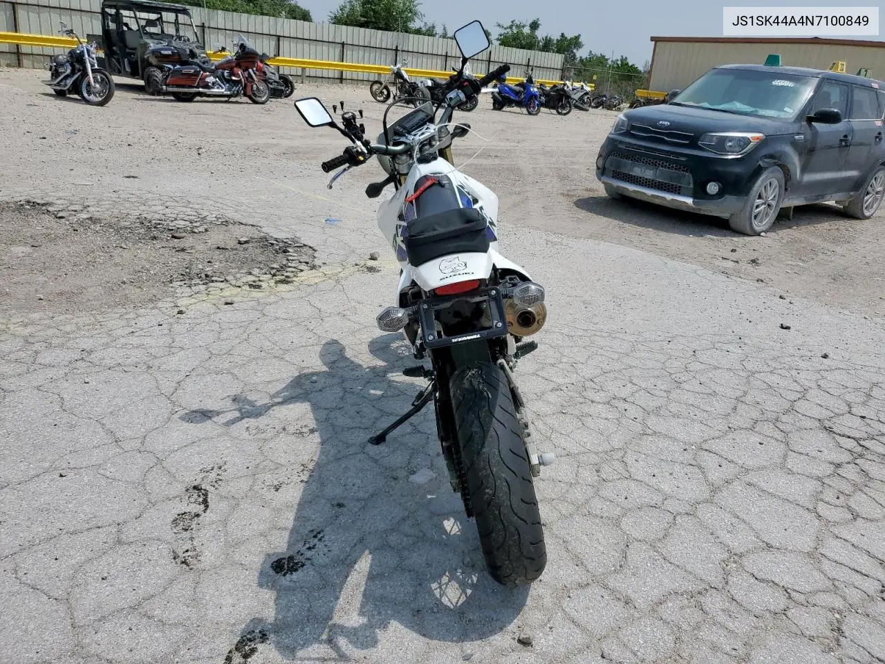 2022 Suzuki Dr-Z400 Sm VIN: JS1SK44A4N7100849 Lot: 57241915
