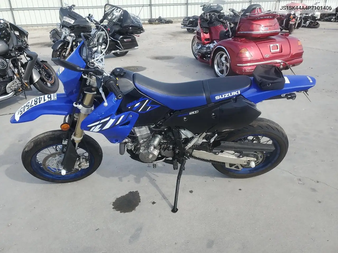 2023 Suzuki Dr-Z400 Sm VIN: JS1SK44A4P7101406 Lot: 61487545