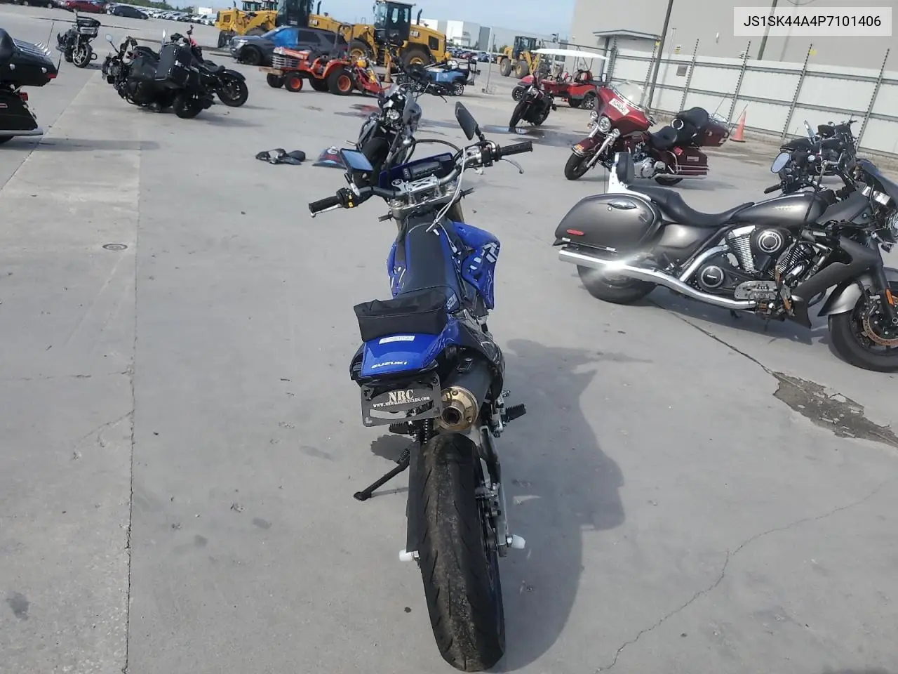 2023 Suzuki Dr-Z400 Sm VIN: JS1SK44A4P7101406 Lot: 61487545