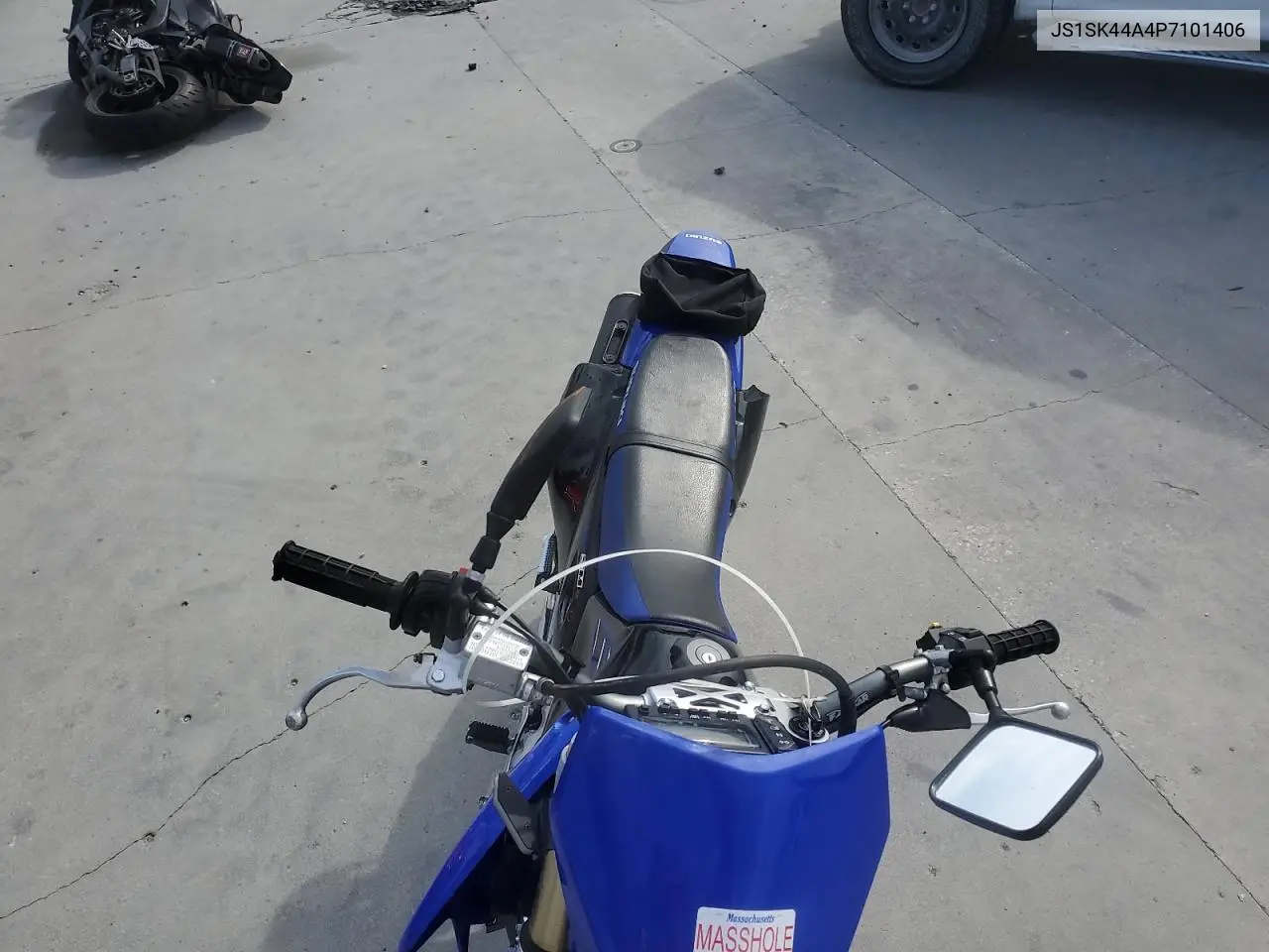2023 Suzuki Dr-Z400 Sm VIN: JS1SK44A4P7101406 Lot: 61487545