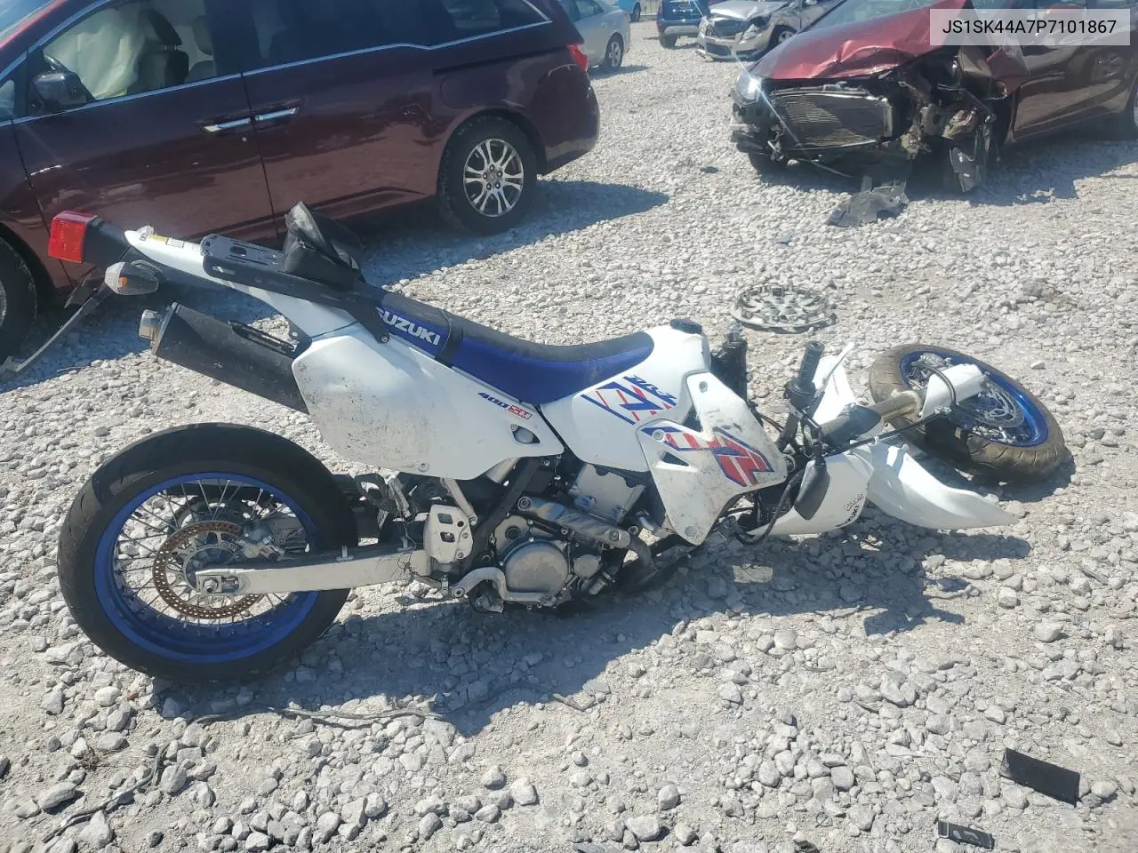 2023 Suzuki Dr-Z400 Sm VIN: JS1SK44A7P7101867 Lot: 62883205