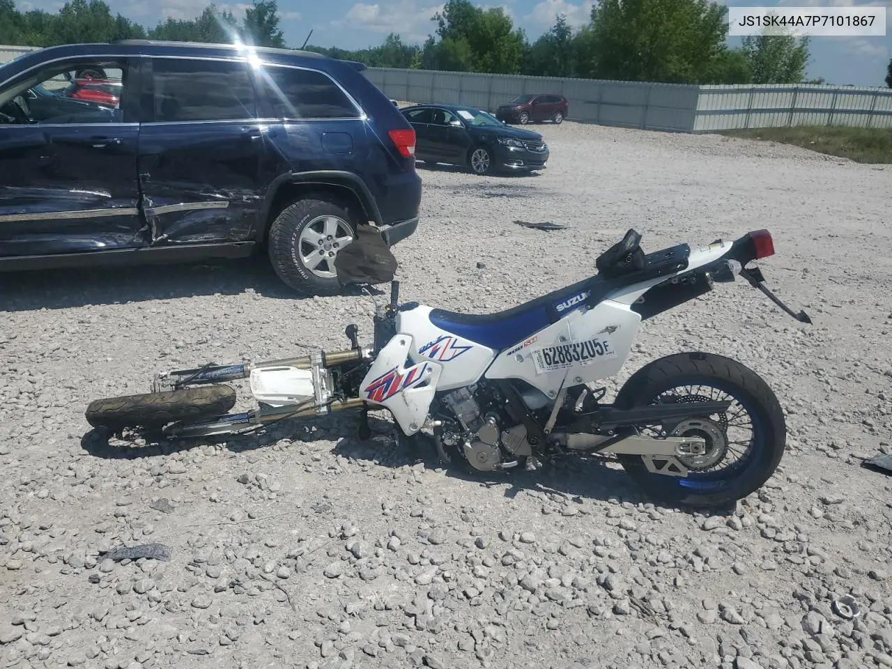 2023 Suzuki Dr-Z400 Sm VIN: JS1SK44A7P7101867 Lot: 62883205