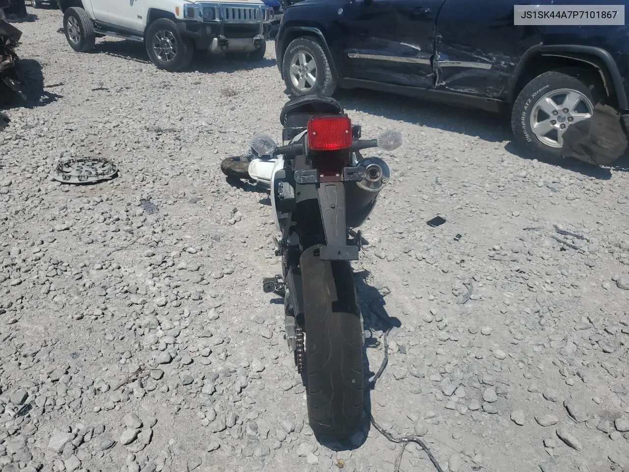 2023 Suzuki Dr-Z400 Sm VIN: JS1SK44A7P7101867 Lot: 62883205