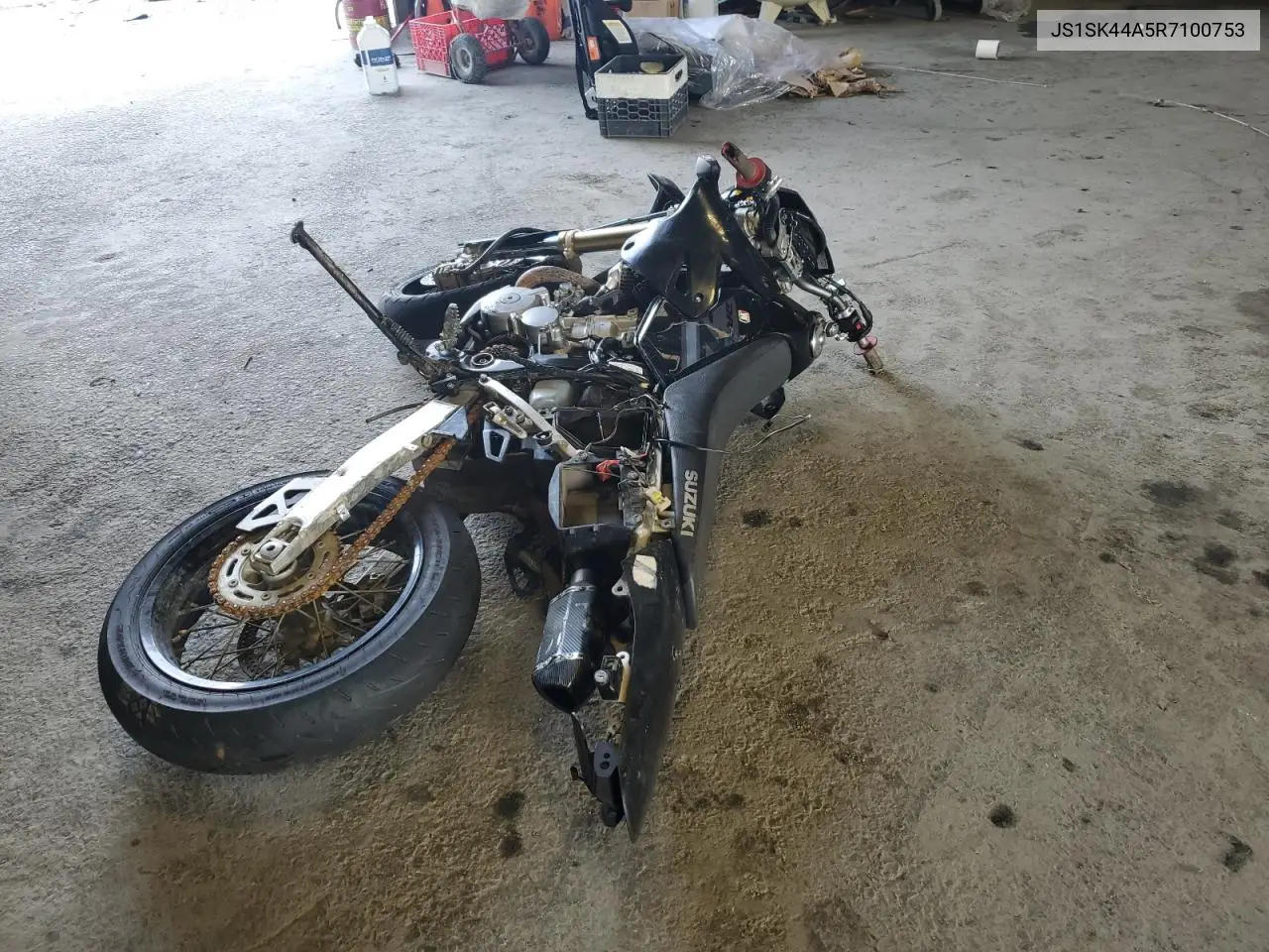 2024 Suzuki Dr-Z400 Sm VIN: JS1SK44A5R7100753 Lot: 52739305