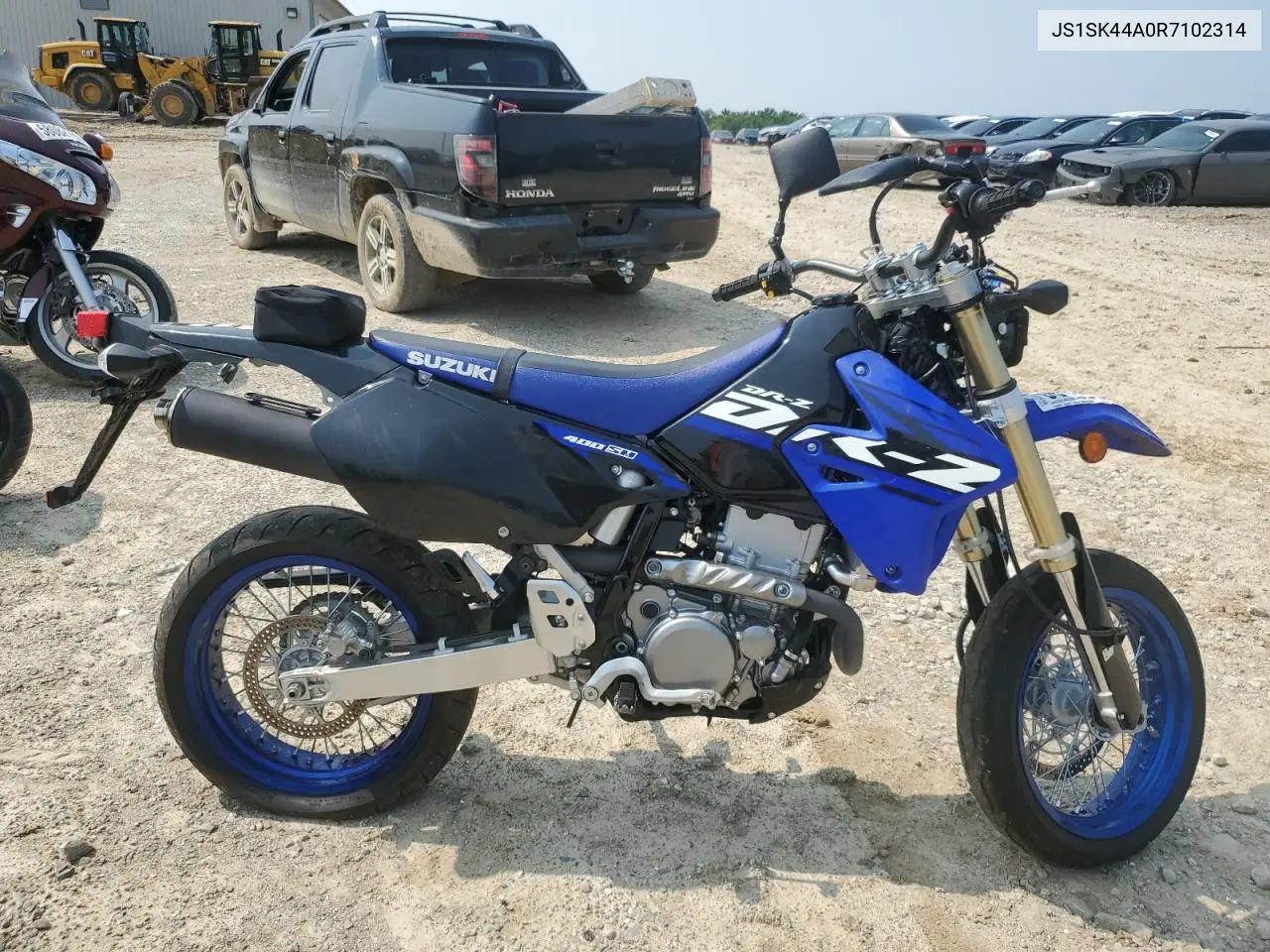 2024 Suzuki Dr-Z400 Sm VIN: JS1SK44A0R7102314 Lot: 60177545