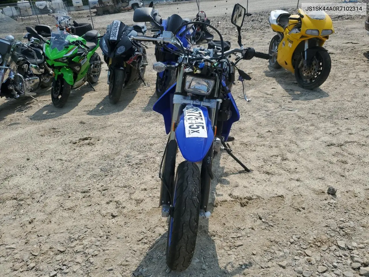 2024 Suzuki Dr-Z400 Sm VIN: JS1SK44A0R7102314 Lot: 60177545