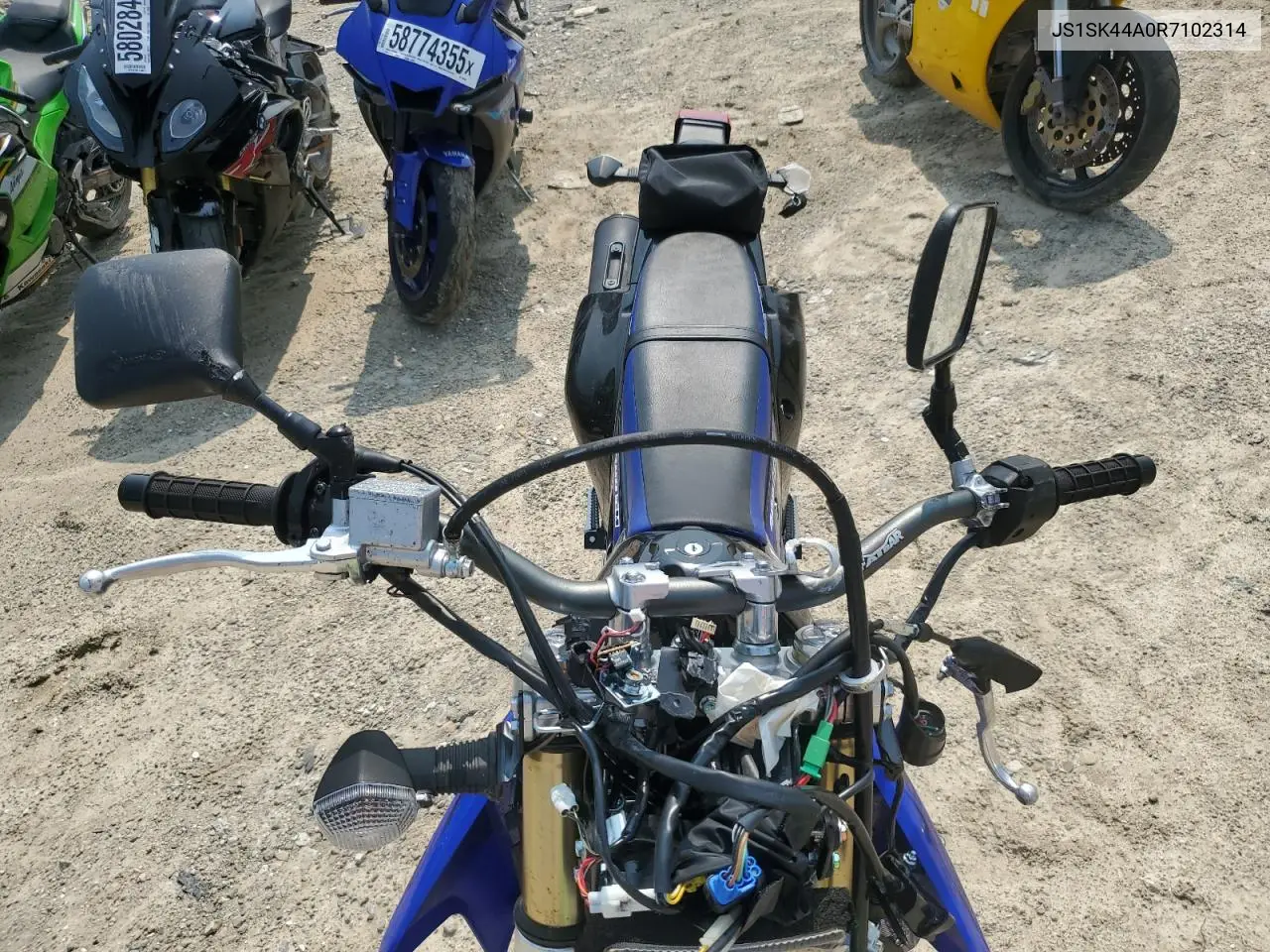 2024 Suzuki Dr-Z400 Sm VIN: JS1SK44A0R7102314 Lot: 60177545