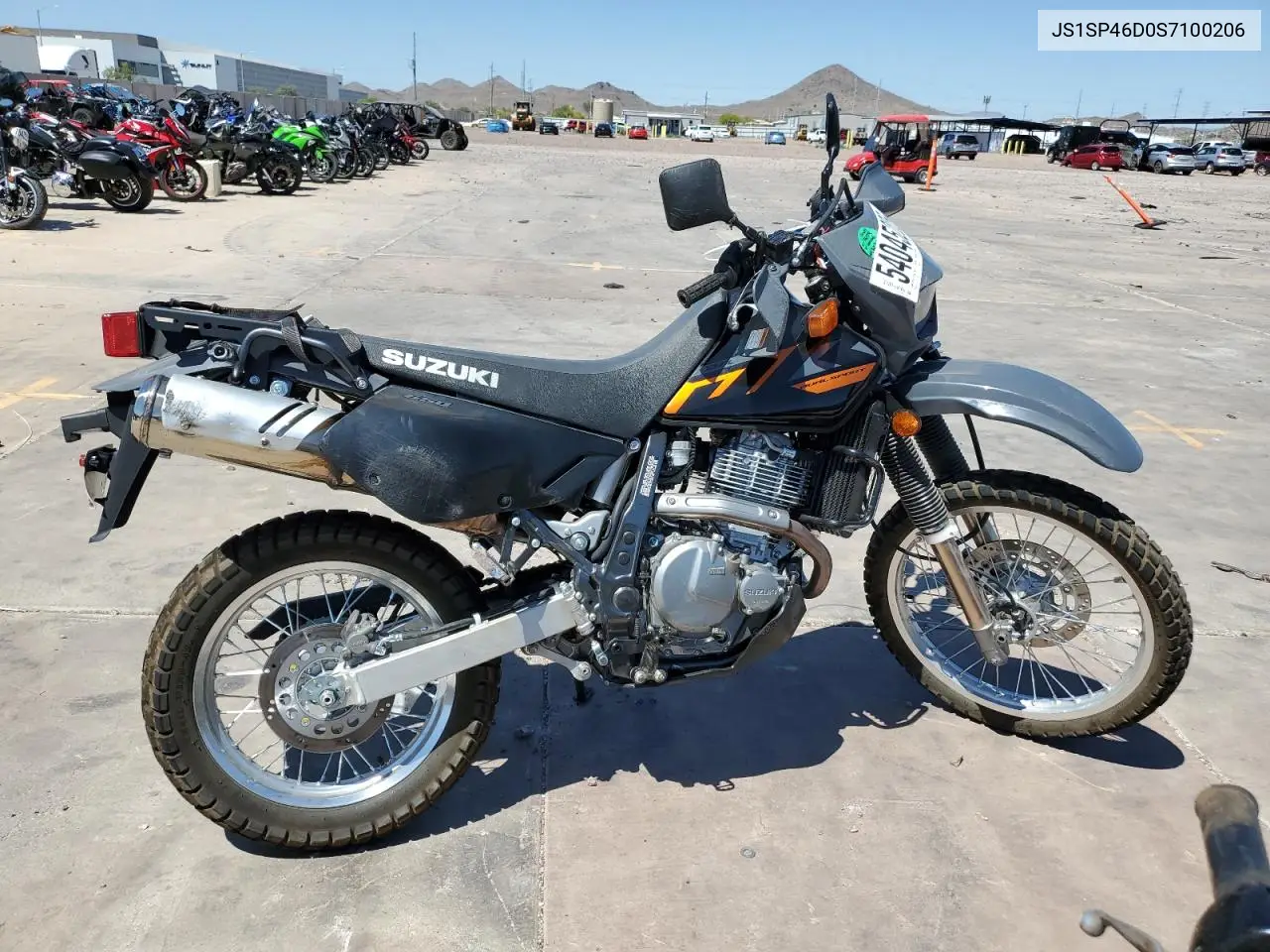 2025 Suzuki Dr650 Se VIN: JS1SP46D0S7100206 Lot: 54045205