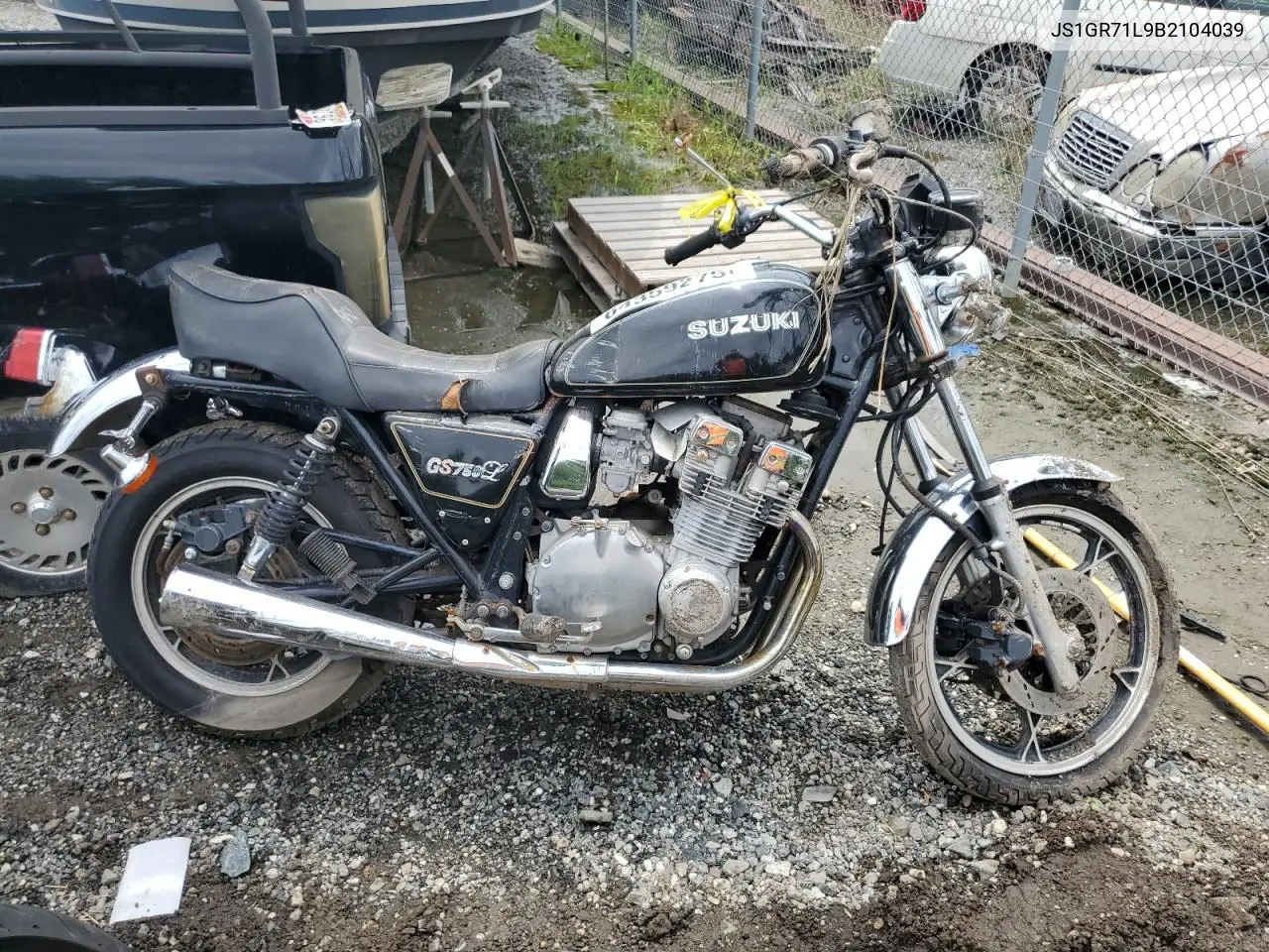 1981 Suzuki Gs750 L VIN: JS1GR71L9B2104039 Lot: 64359275