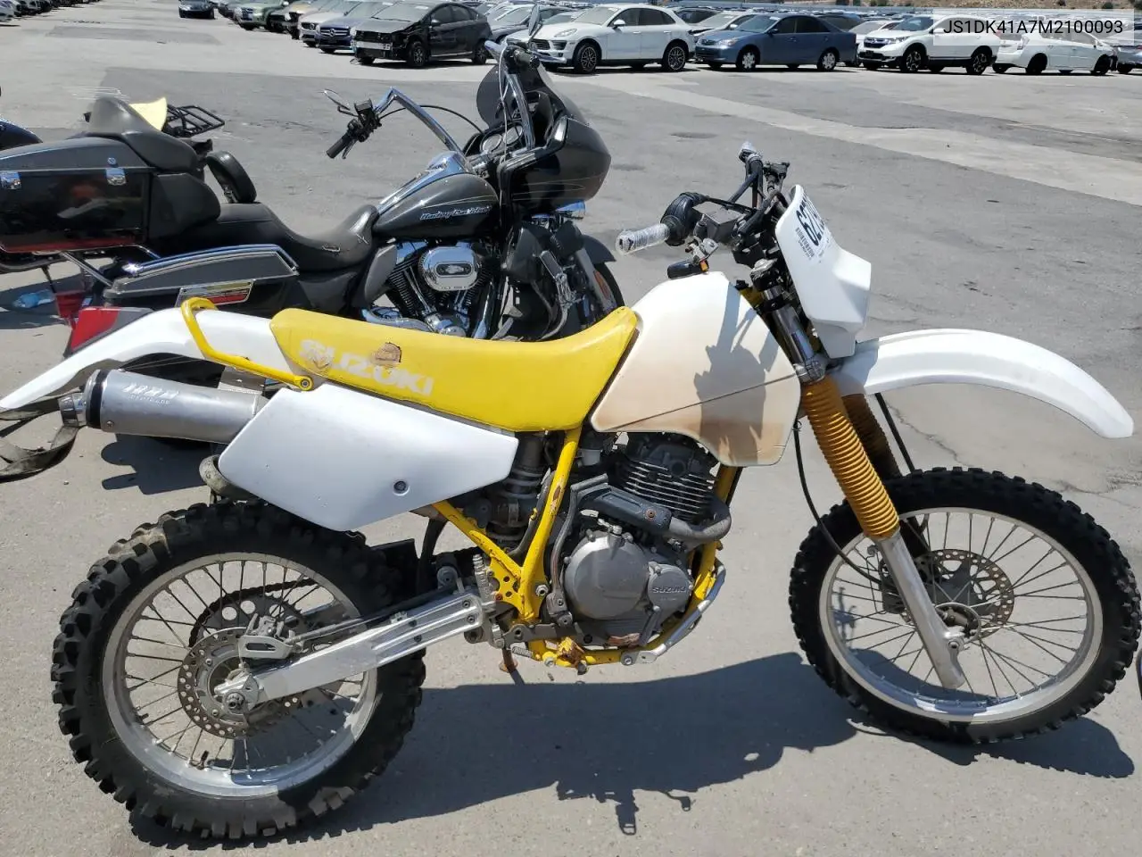 1991 Suzuki Dr350 VIN: JS1DK41A7M2100093 Lot: 62792765