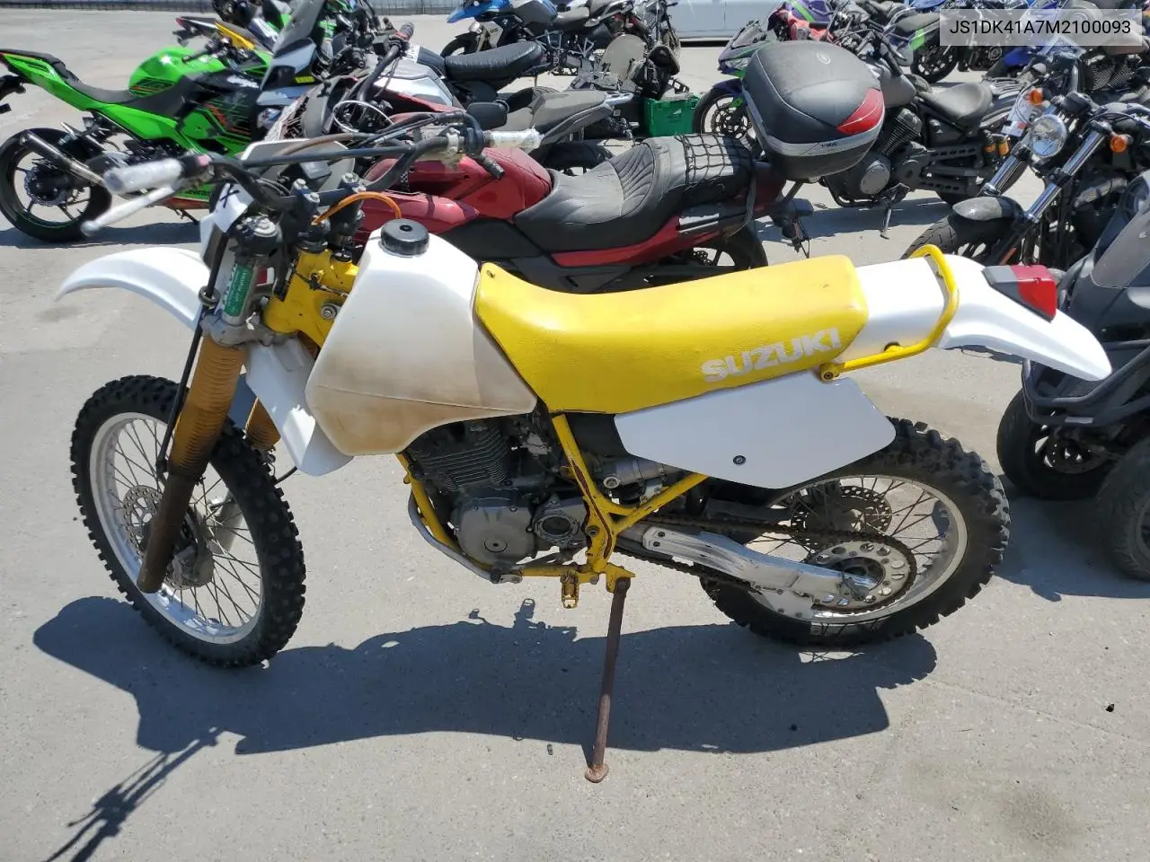 1991 Suzuki Dr350 VIN: JS1DK41A7M2100093 Lot: 62792765