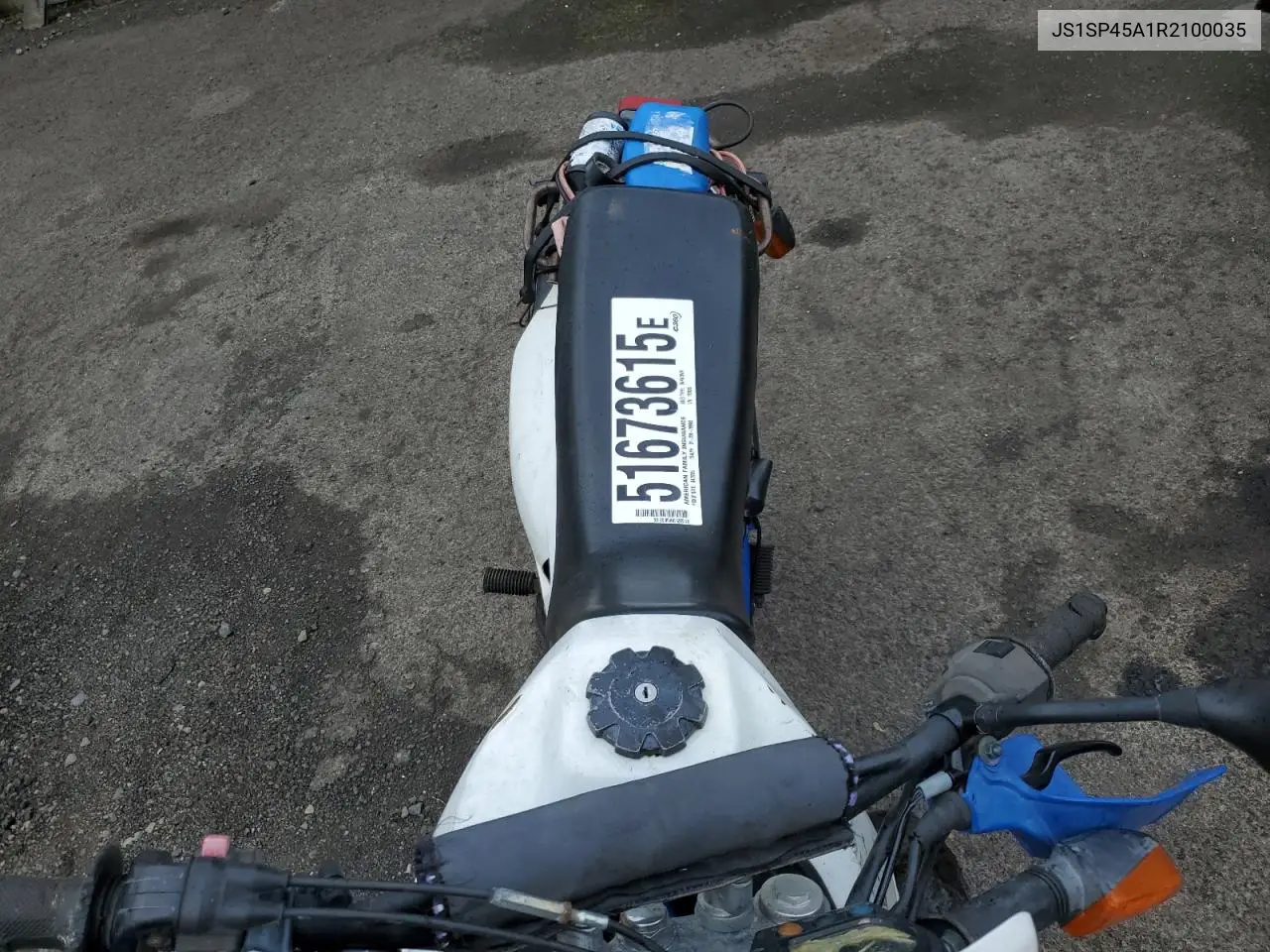 1994 Suzuki Dr650 Se VIN: JS1SP45A1R2100035 Lot: 51673615