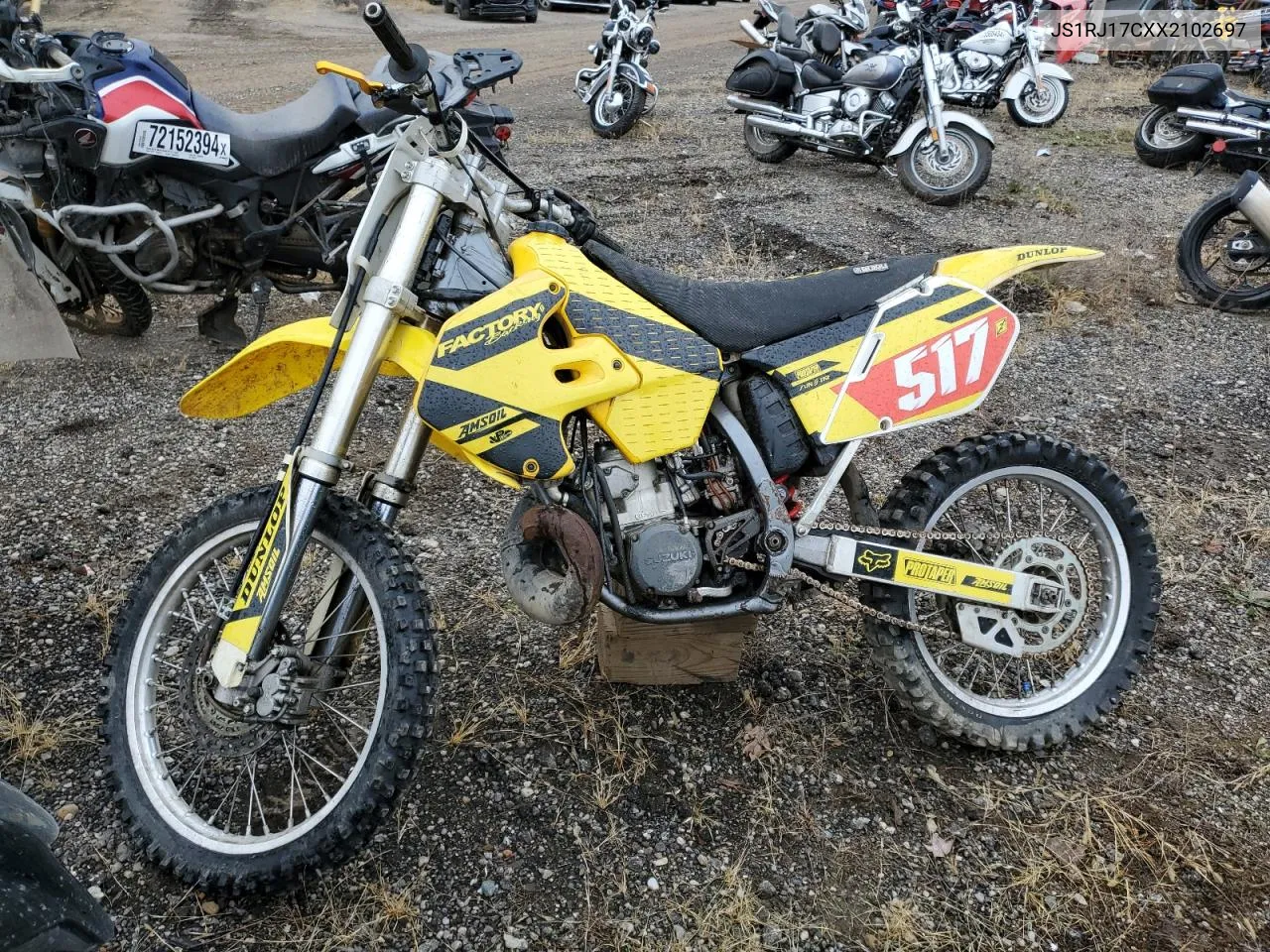1999 Suzuki Rm250 VIN: JS1RJ17CXX2102697 Lot: 77954784