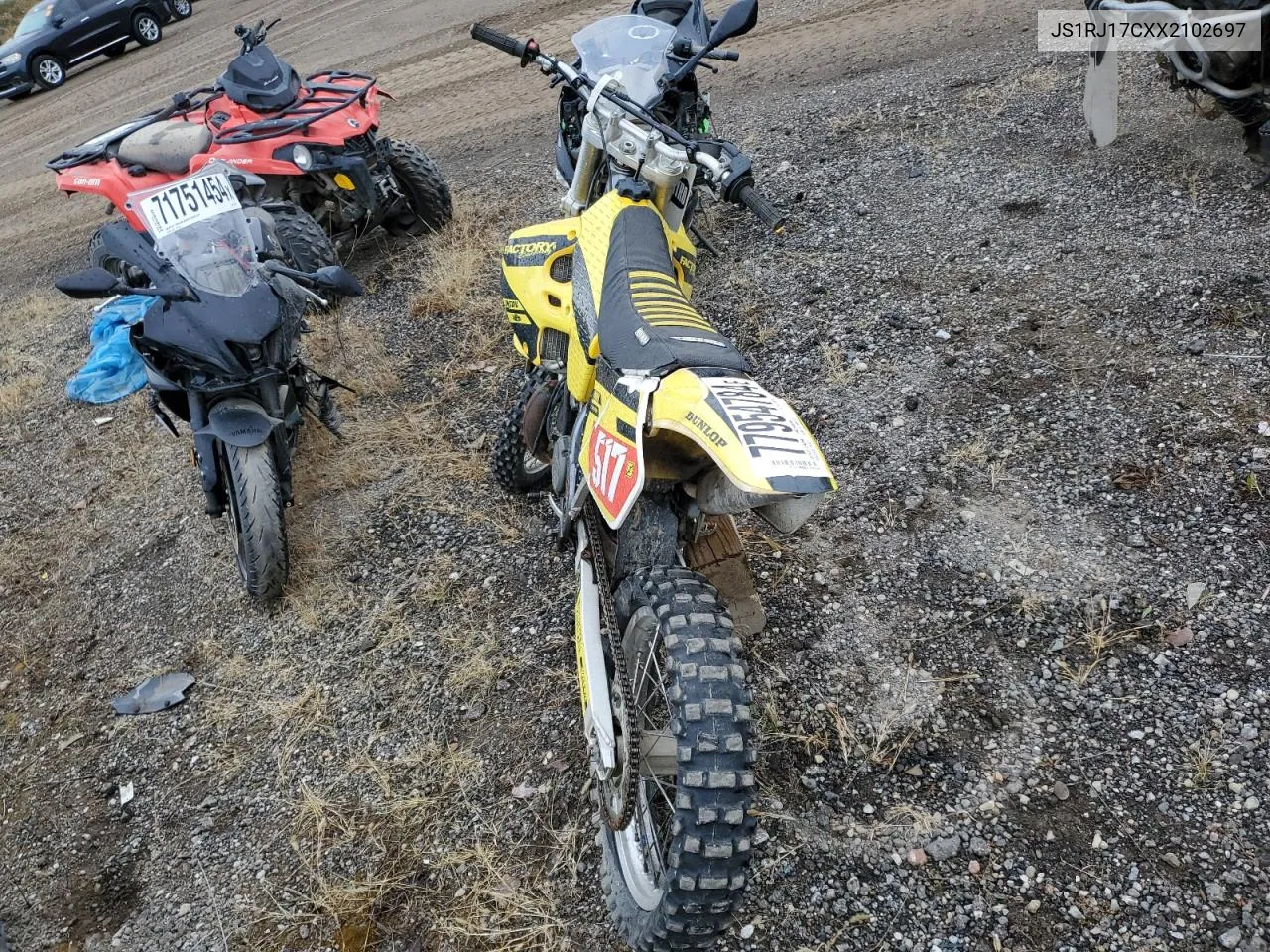 1999 Suzuki Rm250 VIN: JS1RJ17CXX2102697 Lot: 77954784