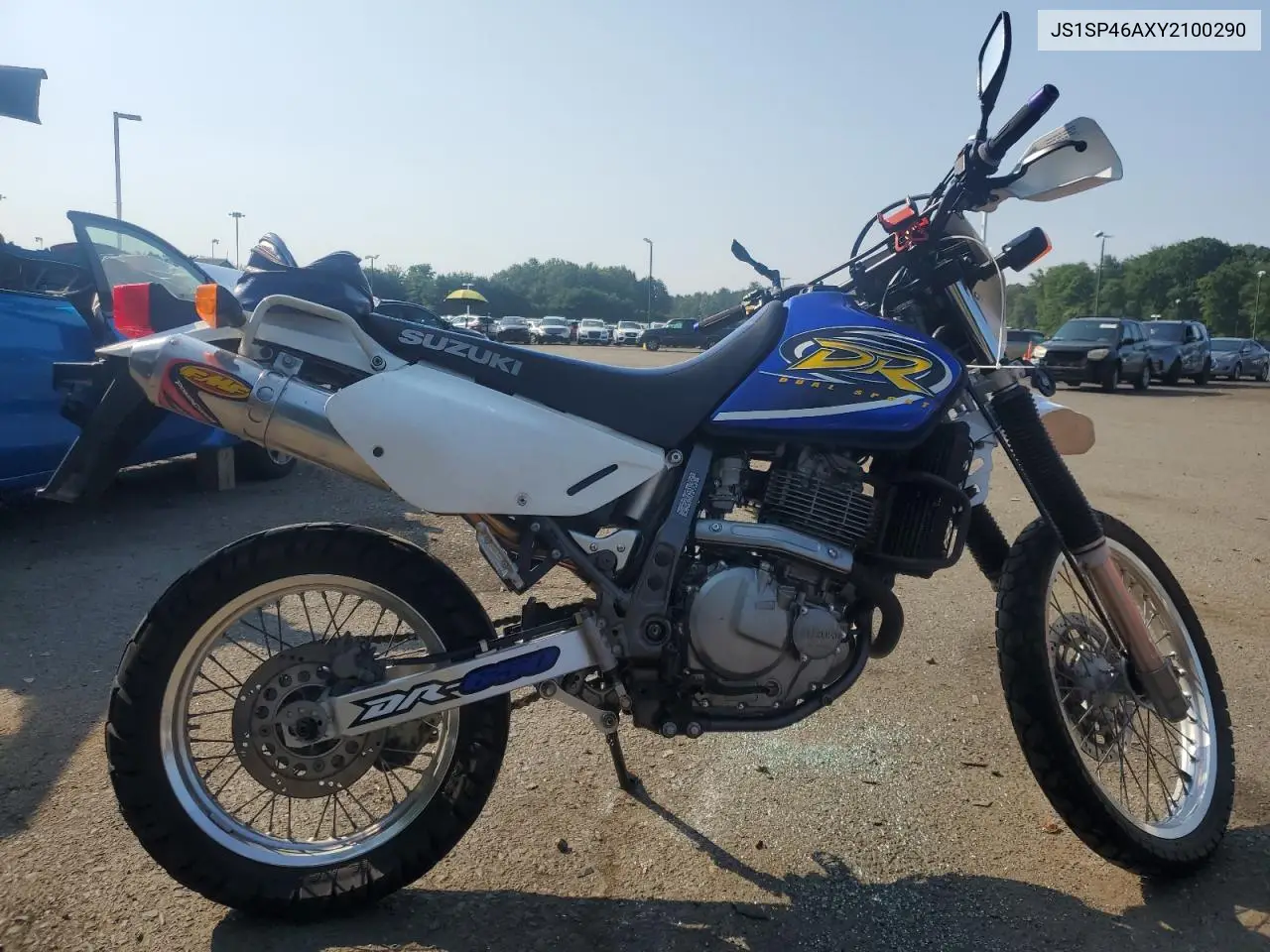 2000 Suzuki Dr650 Se VIN: JS1SP46AXY2100290 Lot: 63263725