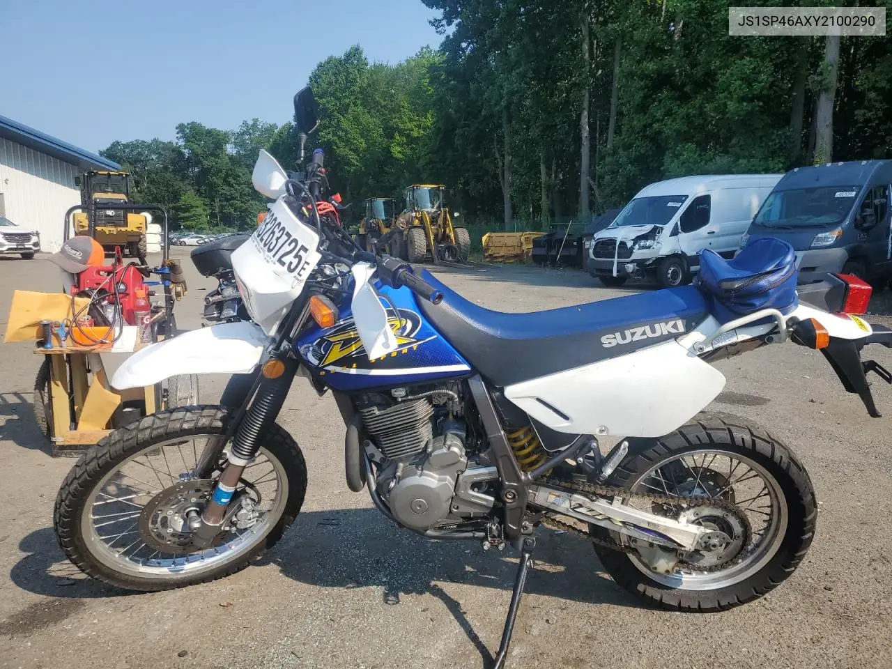 2000 Suzuki Dr650 Se VIN: JS1SP46AXY2100290 Lot: 63263725