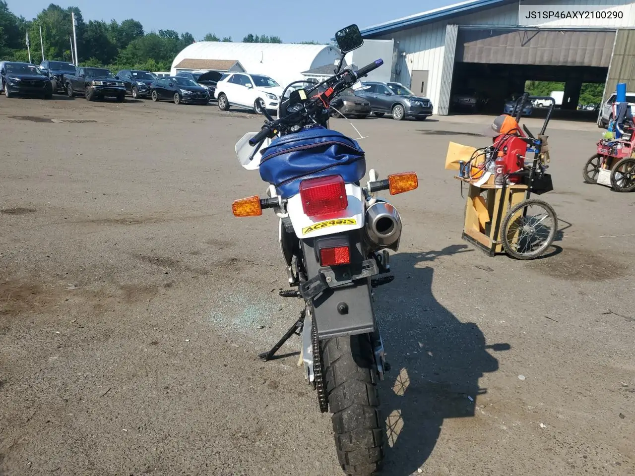 2000 Suzuki Dr650 Se VIN: JS1SP46AXY2100290 Lot: 63263725