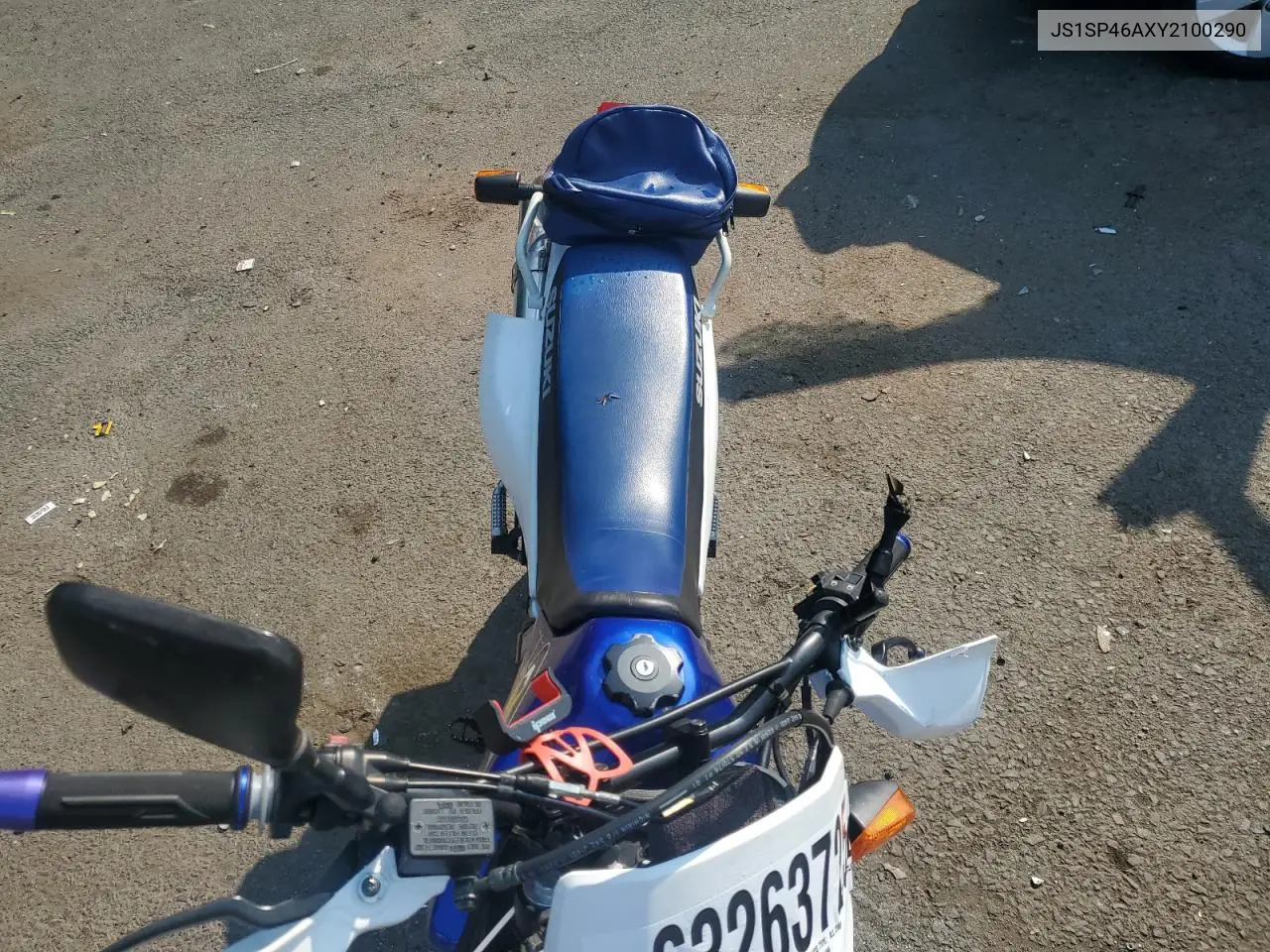 2000 Suzuki Dr650 Se VIN: JS1SP46AXY2100290 Lot: 63263725