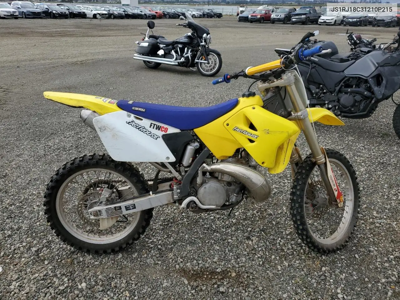 2001 Suzuki Rm250 VIN: JS1RJ18C31210P215 Lot: 56173195