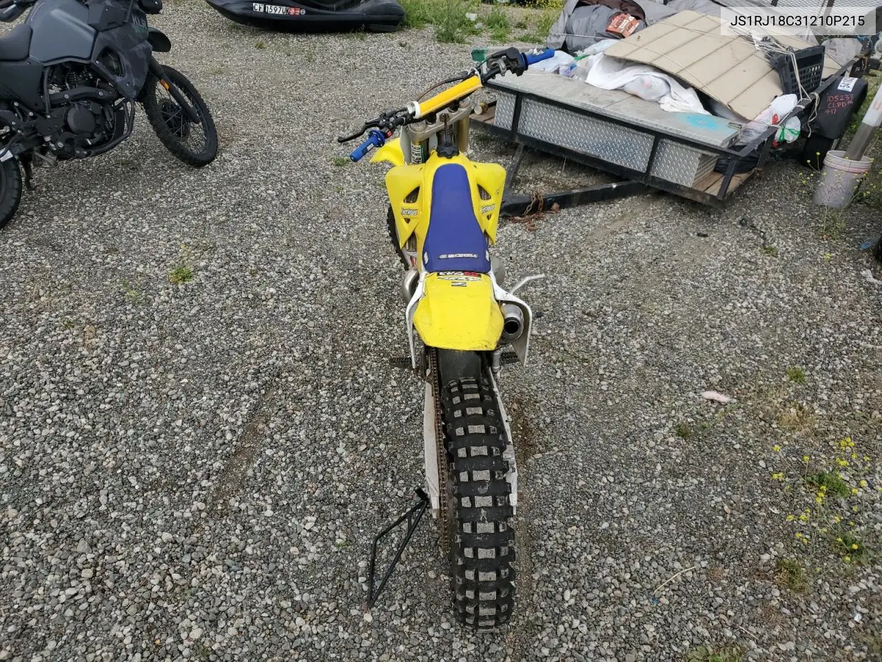 2001 Suzuki Rm250 VIN: JS1RJ18C31210P215 Lot: 56173195