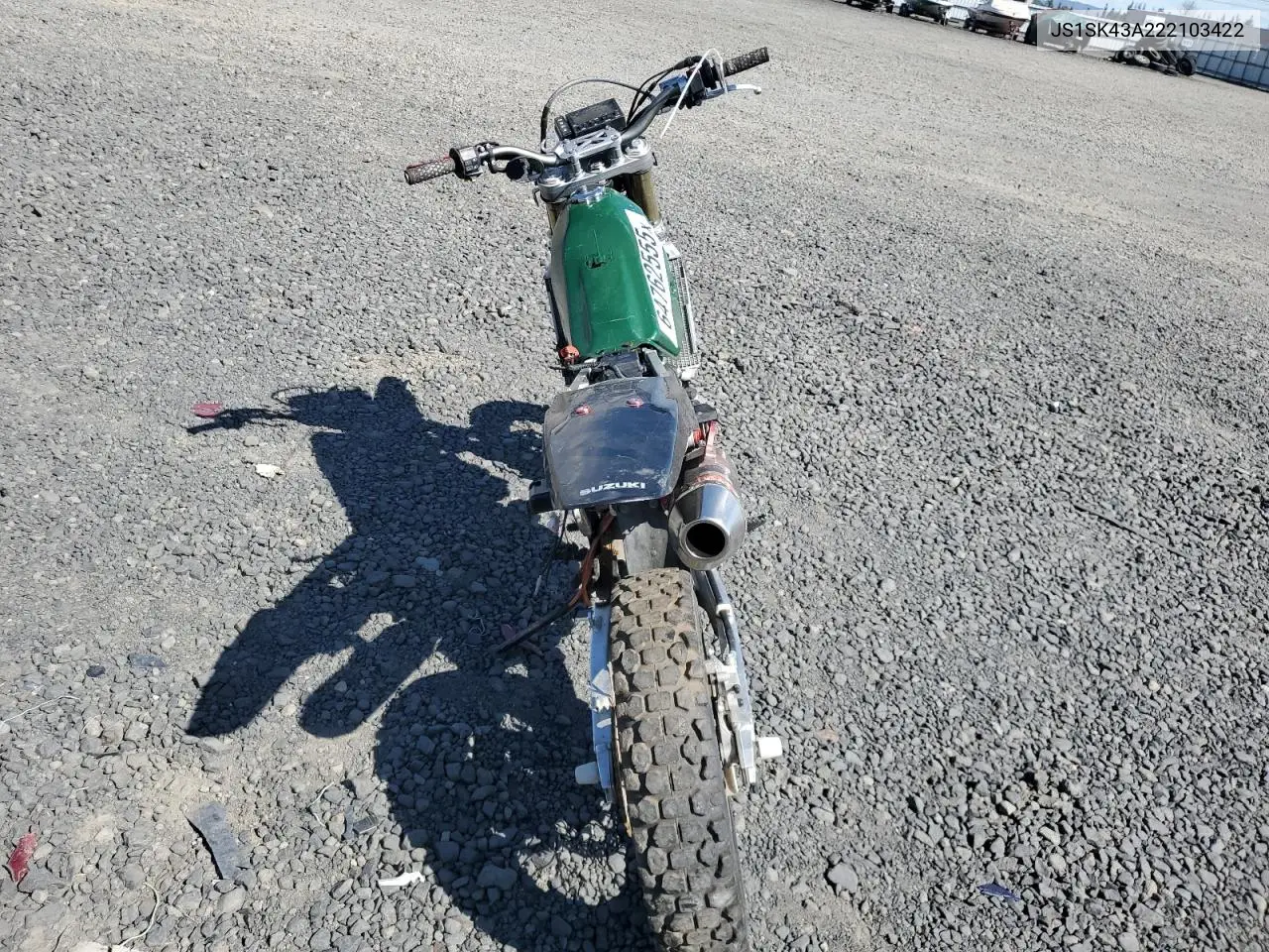 2002 Suzuki Dr-Z400 S VIN: JS1SK43A222103422 Lot: 64762555