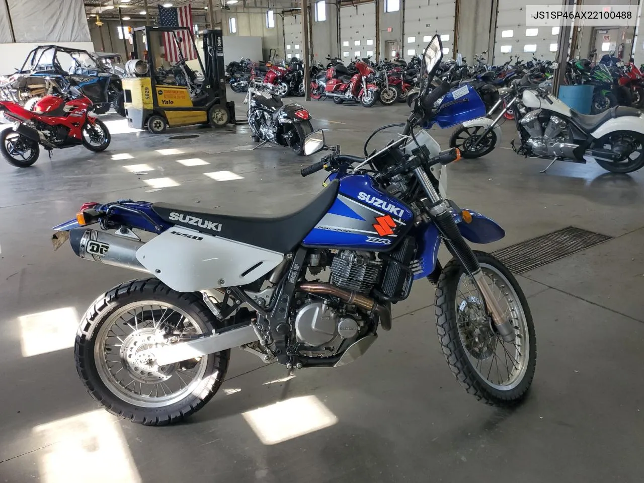 2002 Suzuki Dr650 Se VIN: JS1SP46AX22100488 Lot: 75059644