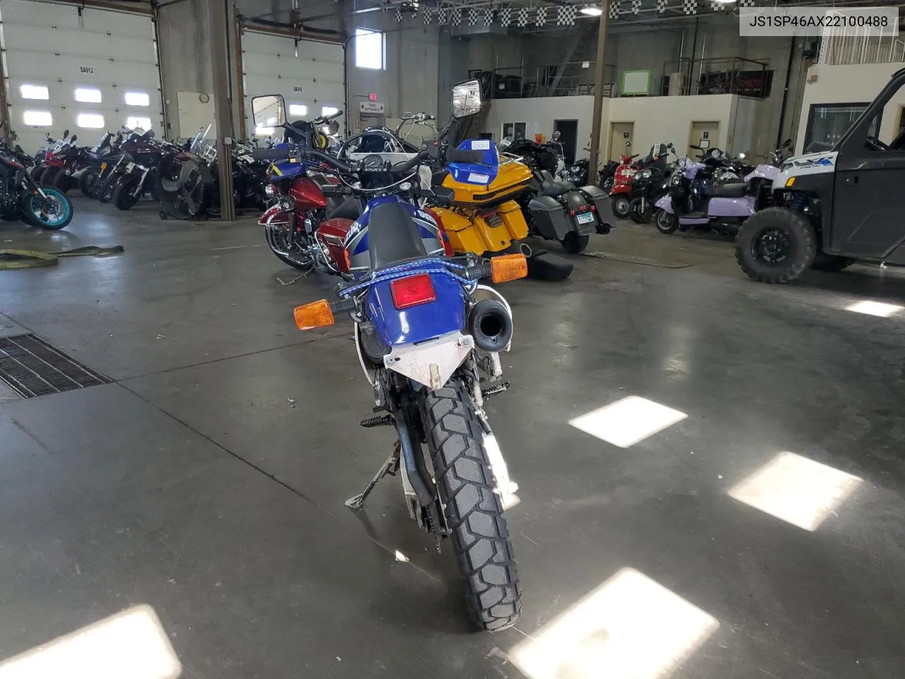 2002 Suzuki Dr650 Se VIN: JS1SP46AX22100488 Lot: 75059644