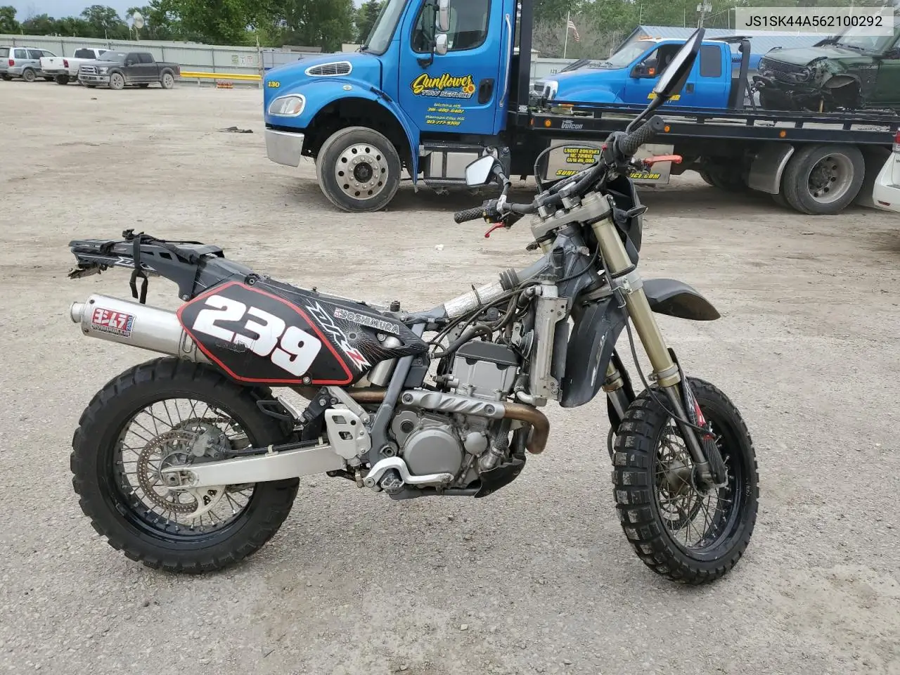 2006 Suzuki Dr-Z400 Smk5 VIN: JS1SK44A562100292 Lot: 55735205