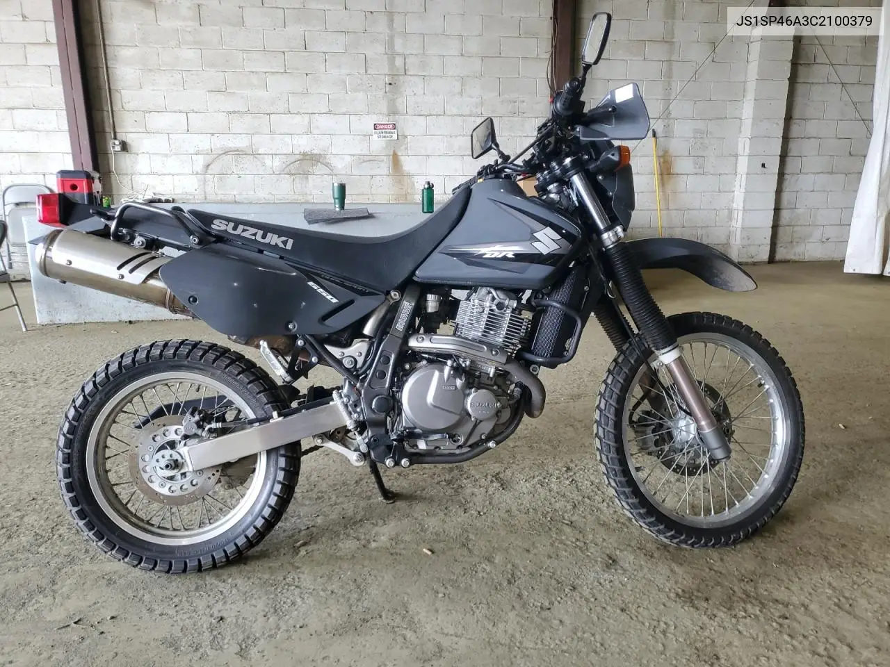 2012 Suzuki Dr650 Se VIN: JS1SP46A3C2100379 Lot: 61333565
