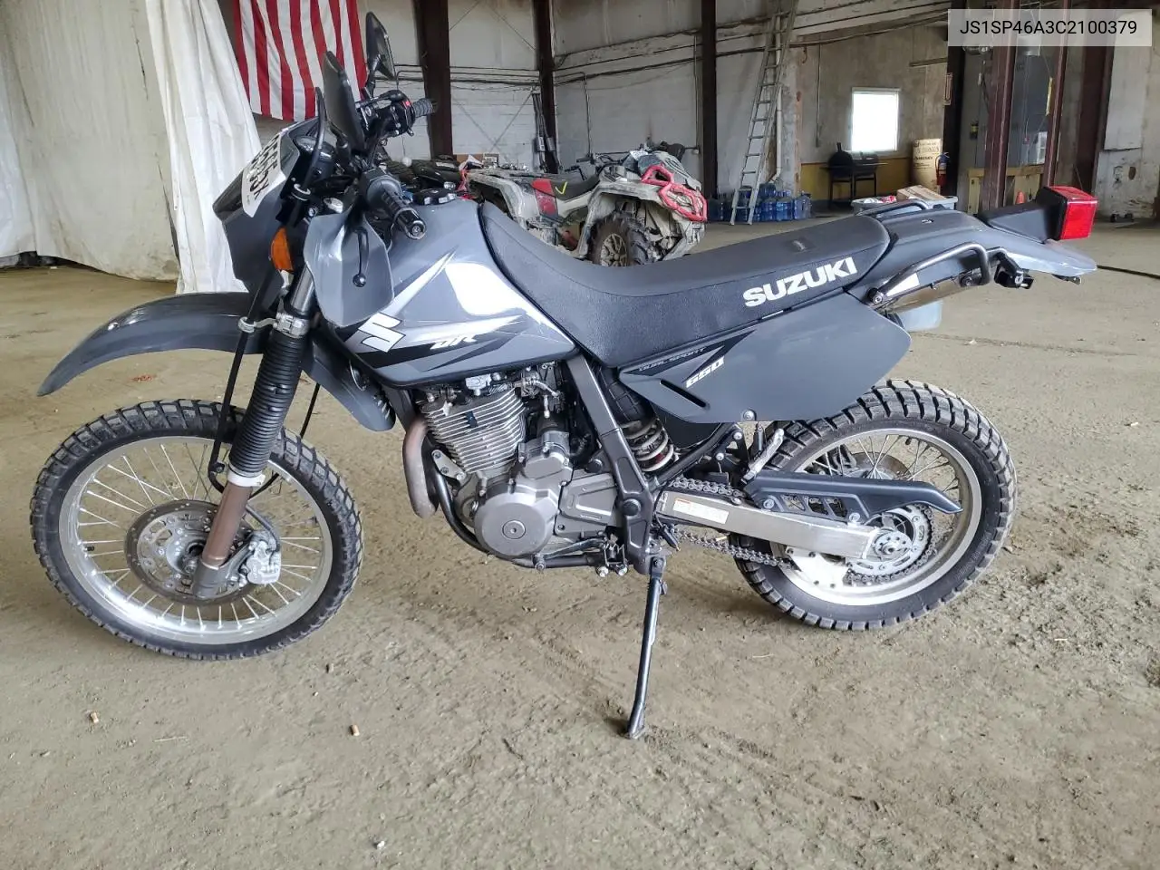 2012 Suzuki Dr650 Se VIN: JS1SP46A3C2100379 Lot: 61333565
