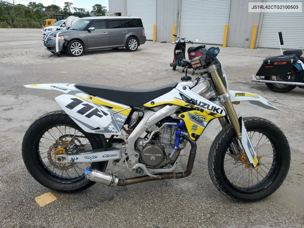 2016 Suzuki Rm-Z450 VIN: JS1RL42CTG2100503 Lot: 76500094