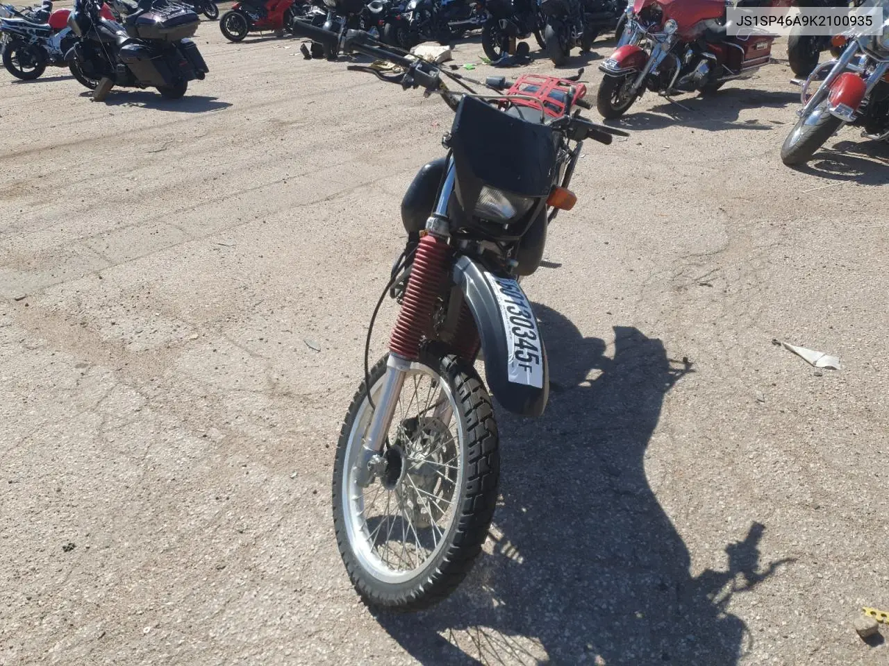 2019 Suzuki Dr650 Se VIN: JS1SP46A9K2100935 Lot: 60130345
