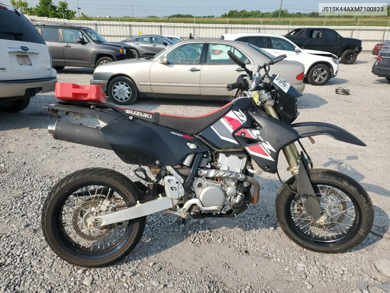 2021 Suzuki Dr-Z400 Sm VIN: JS1SK44AXM7100823 Lot: 58430335