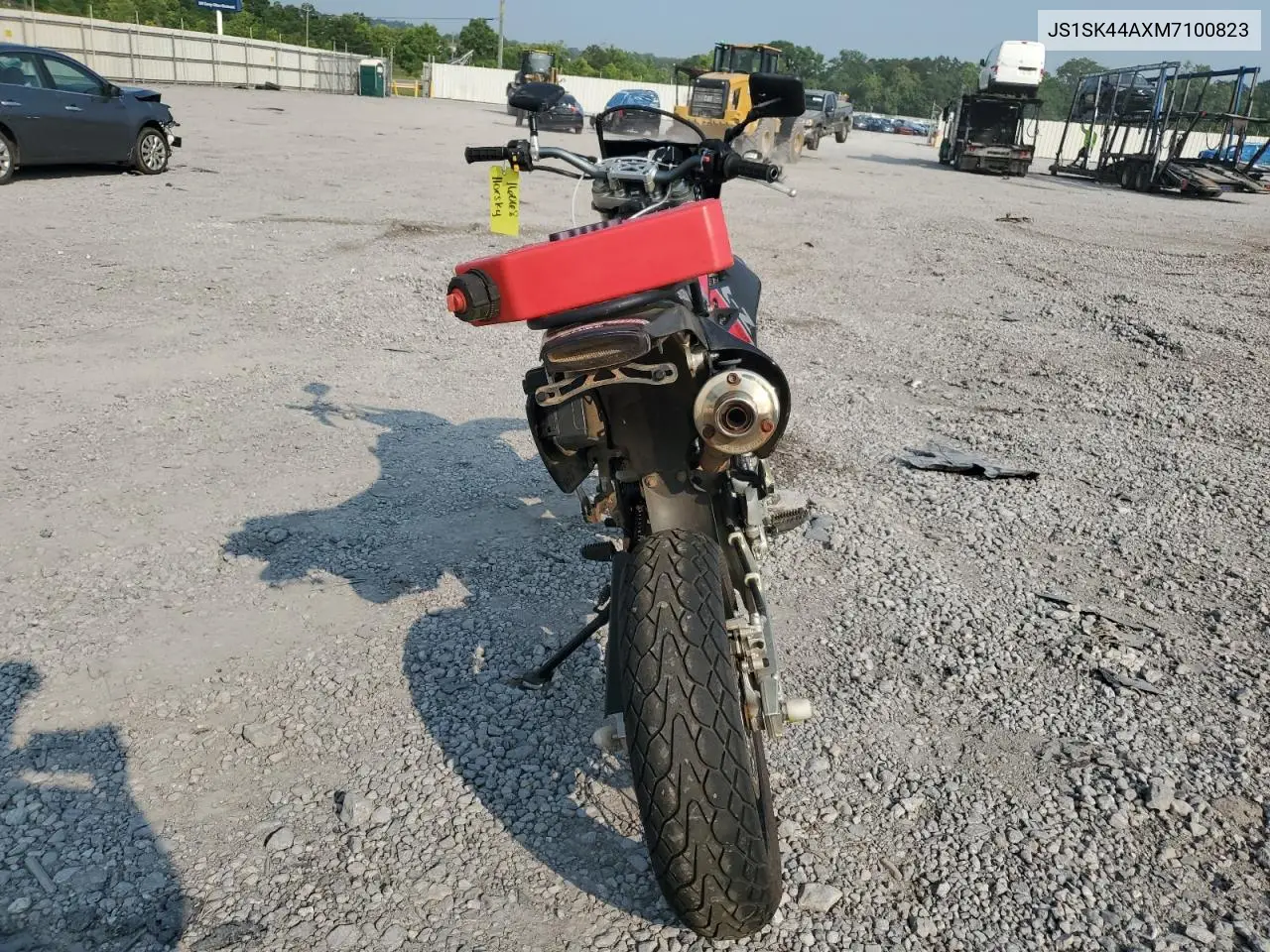 2021 Suzuki Dr-Z400 Sm VIN: JS1SK44AXM7100823 Lot: 58430335