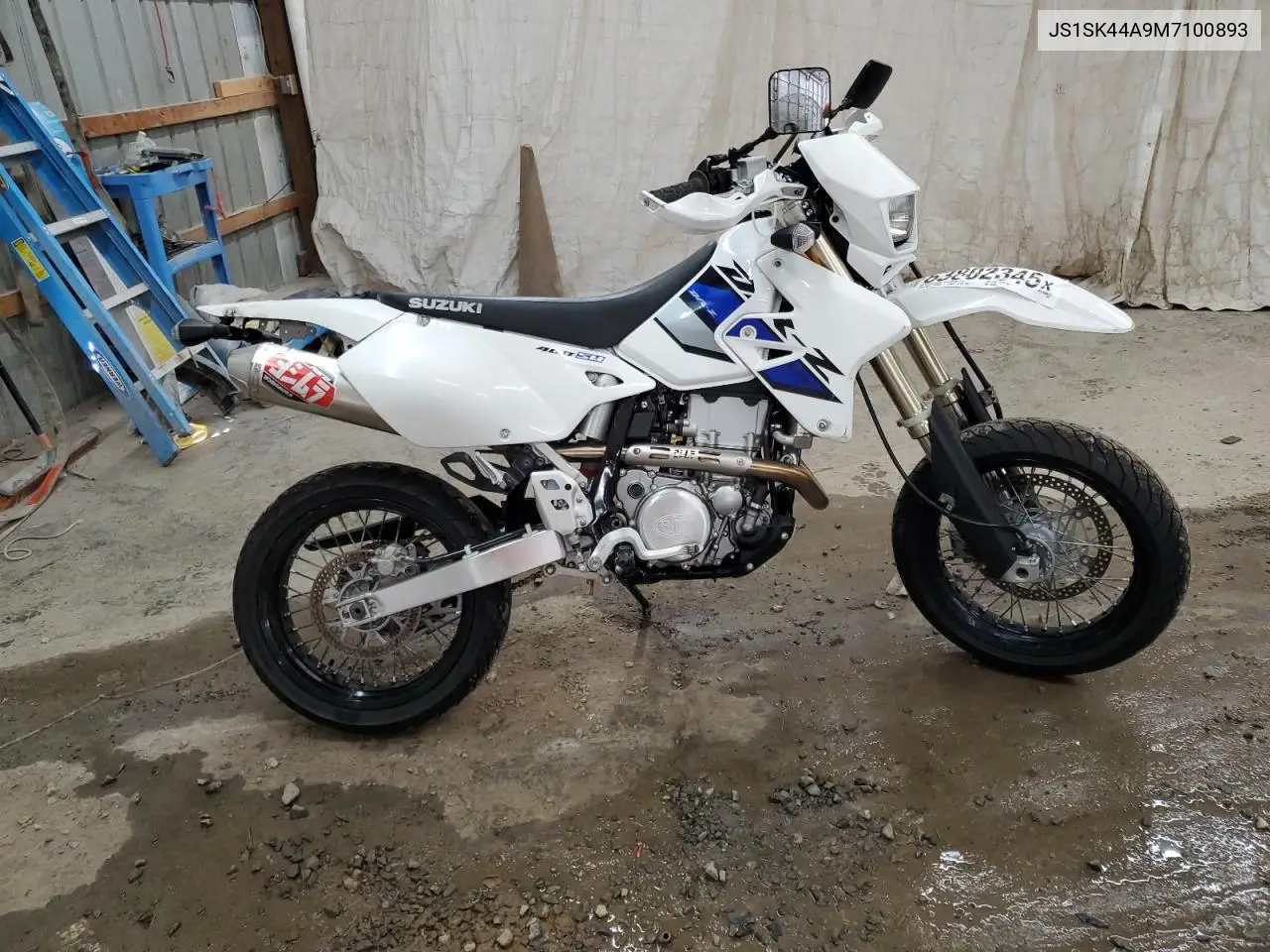 2021 Suzuki Dr-Z400 Sm VIN: JS1SK44A9M7100893 Lot: 63802345