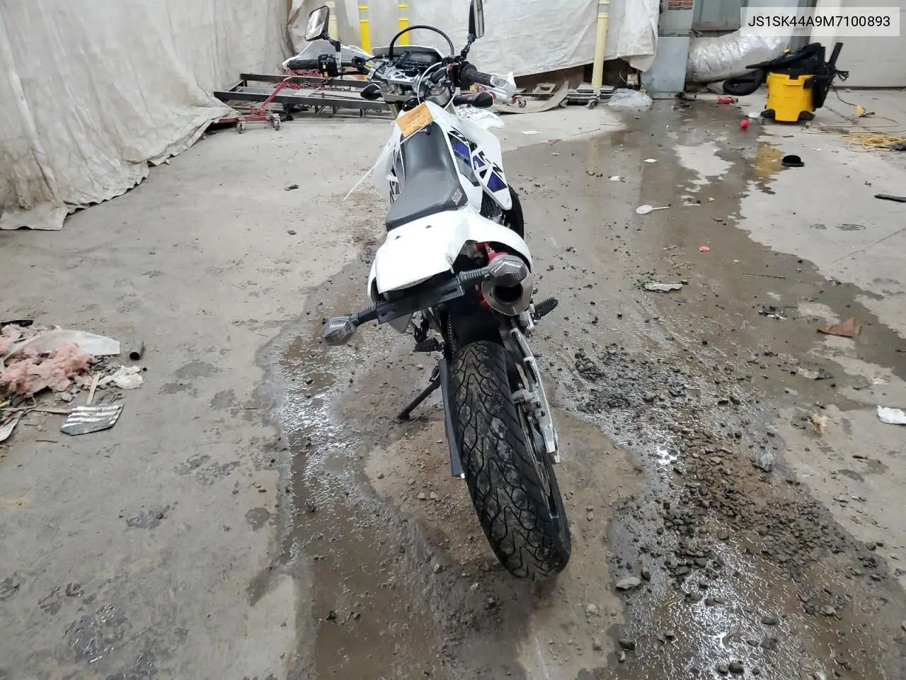 2021 Suzuki Dr-Z400 Sm VIN: JS1SK44A9M7100893 Lot: 63802345