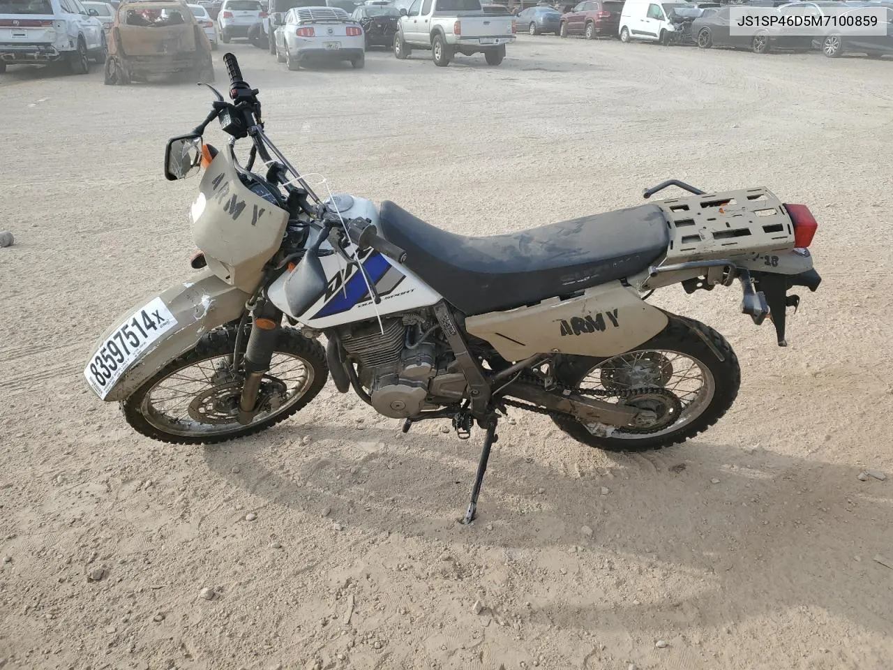 2021 Suzuki Dr650 Se VIN: JS1SP46D5M7100859 Lot: 83597514