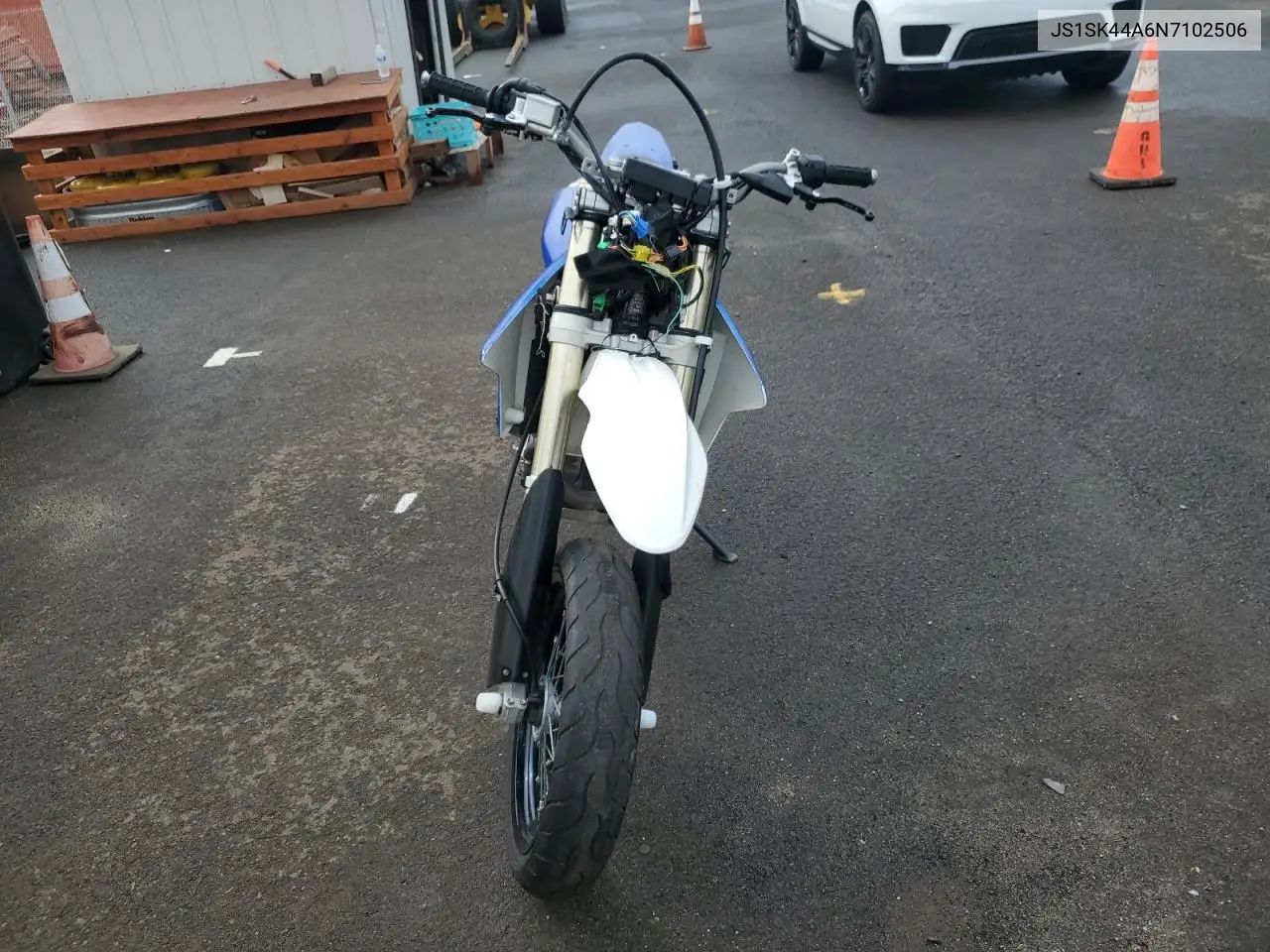 2022 Suzuki Dr-Z400 Sm VIN: JS1SK44A6N7102506 Lot: 49291125
