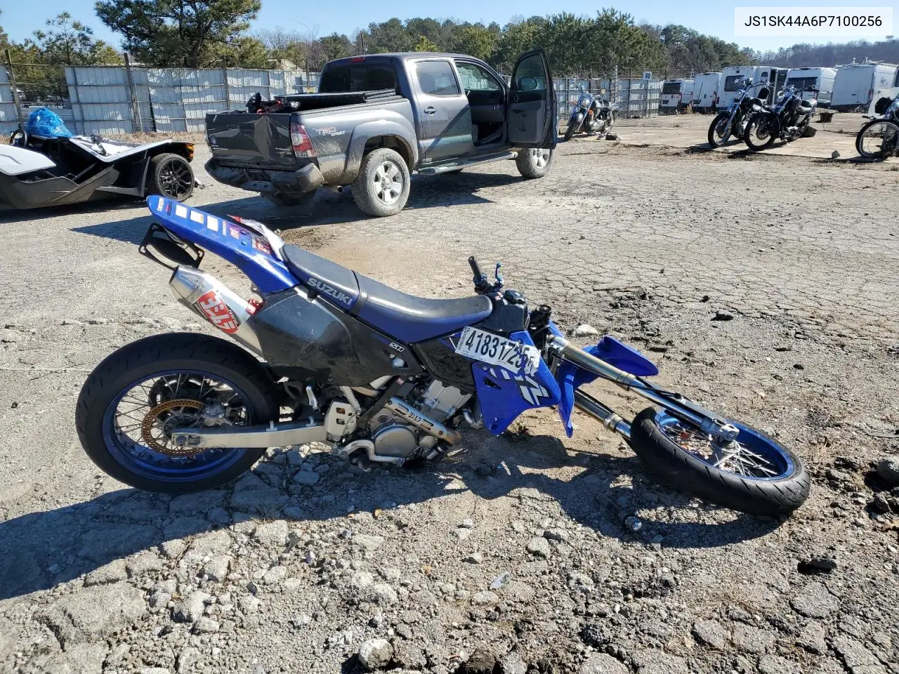 2023 Suzuki Dr-Z400 Sm VIN: JS1SK44A6P7100256 Lot: 41831725
