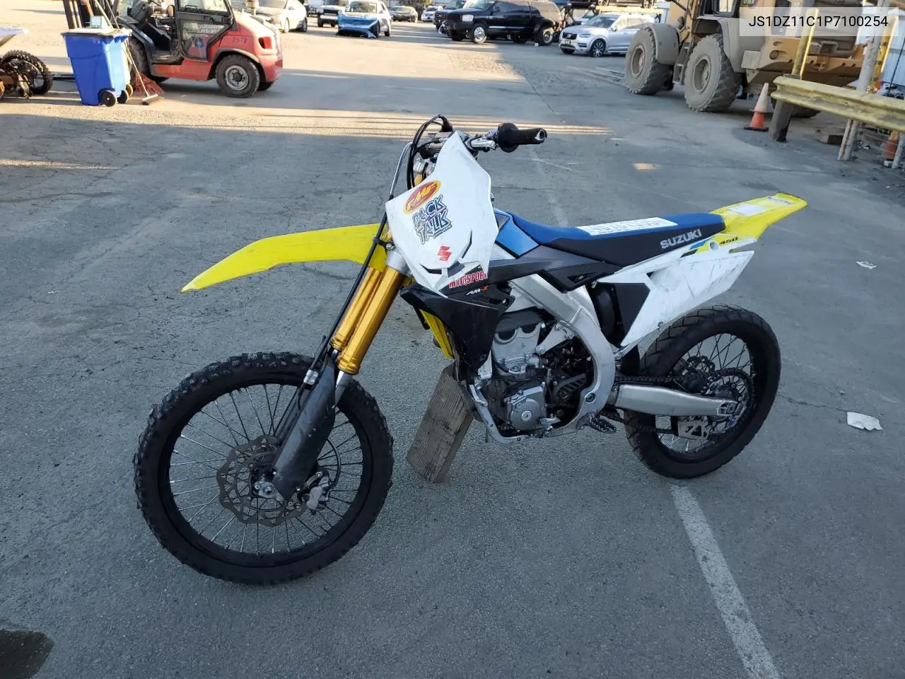 2023 Suzuki Rm-Z450 VIN: JS1DZ11C1P7100254 Lot: 46161535