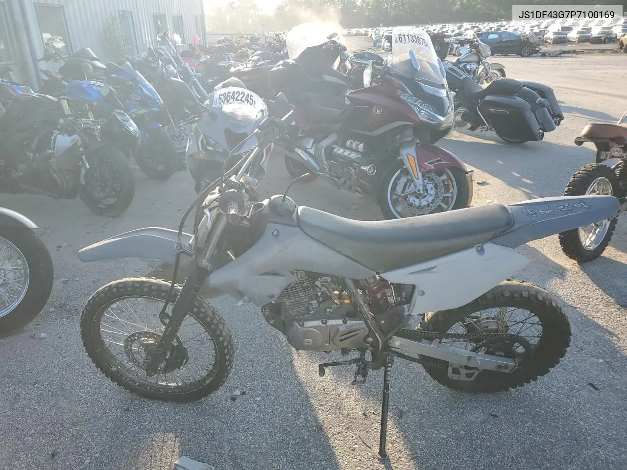2023 Suzuki Dr-Z125 L VIN: JS1DF43G7P7100169 Lot: 64563125