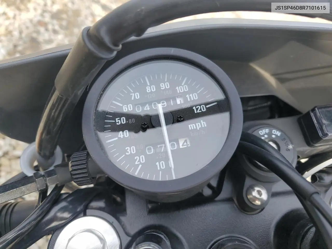 2024 Suzuki Dr650 Se VIN: JS1SP46D8R7101615 Lot: 51999355