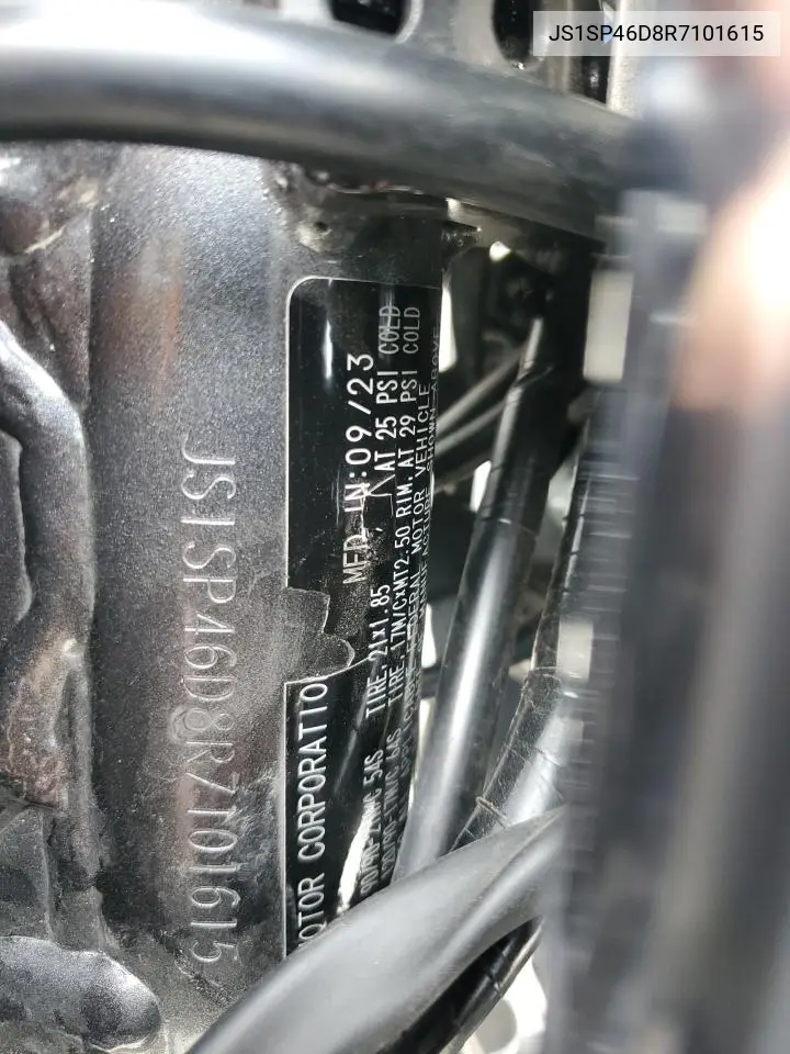 2024 Suzuki Dr650 Se VIN: JS1SP46D8R7101615 Lot: 51999355