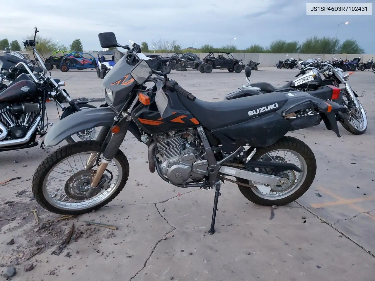 2024 Suzuki Dr650 Se VIN: JS1SP46D3R7102431 Lot: 52828395