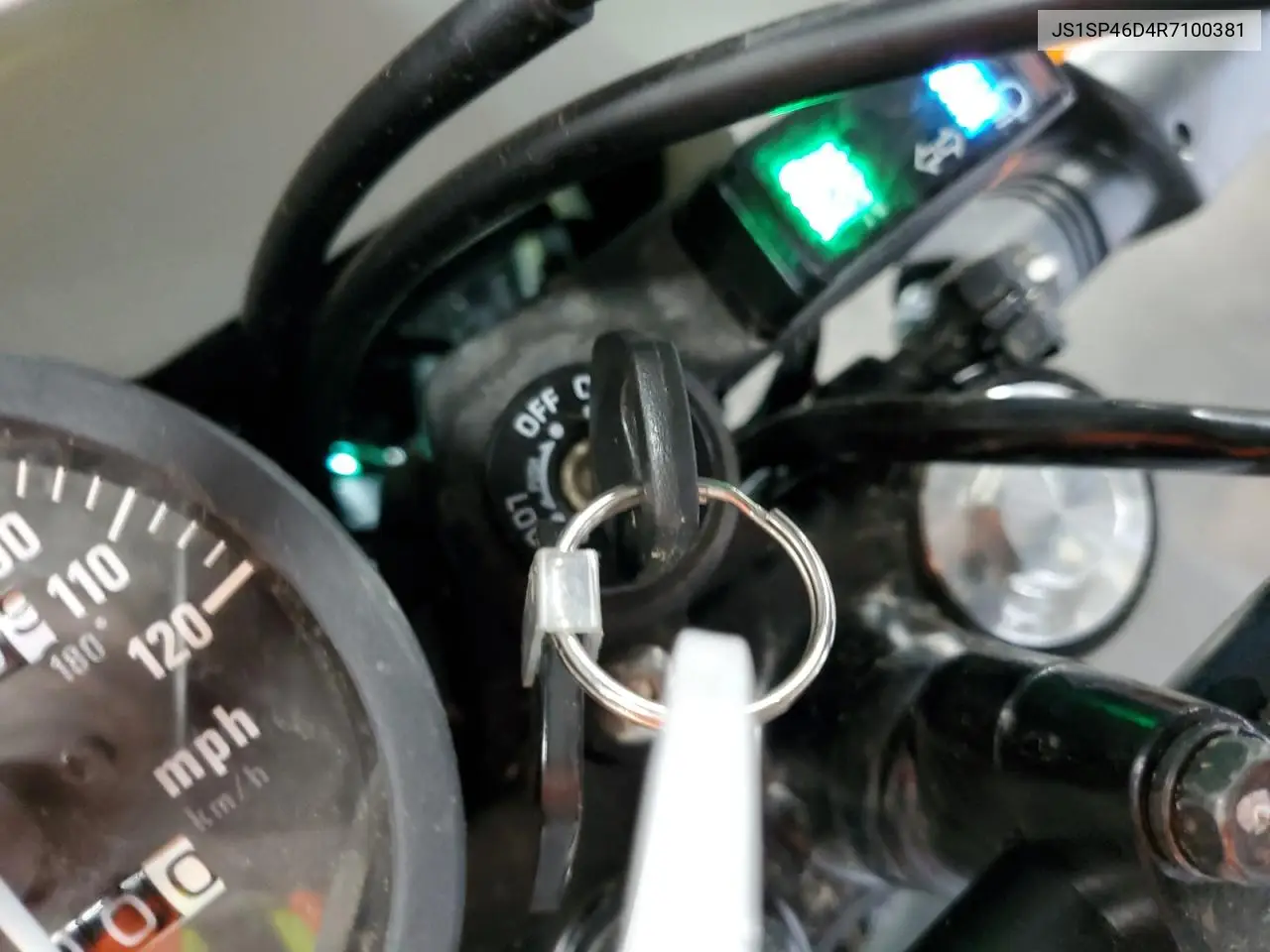 2024 Suzuki Dr650 Se VIN: JS1SP46D4R7100381 Lot: 58032595