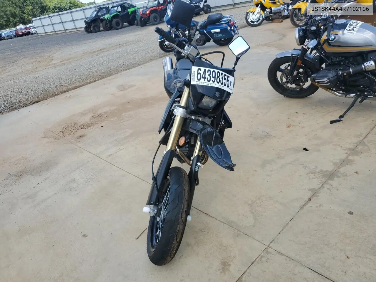 2024 Suzuki Dr-Z400 Sm VIN: JS1SK44A4R7102106 Lot: 64398355
