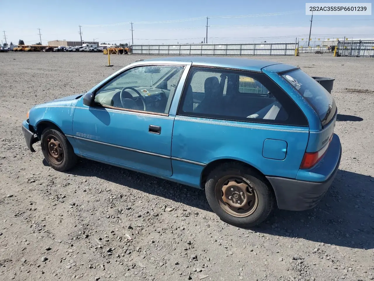 1993 Suzuki Swift Ga VIN: 2S2AC35S5P6601239 Lot: 64598885