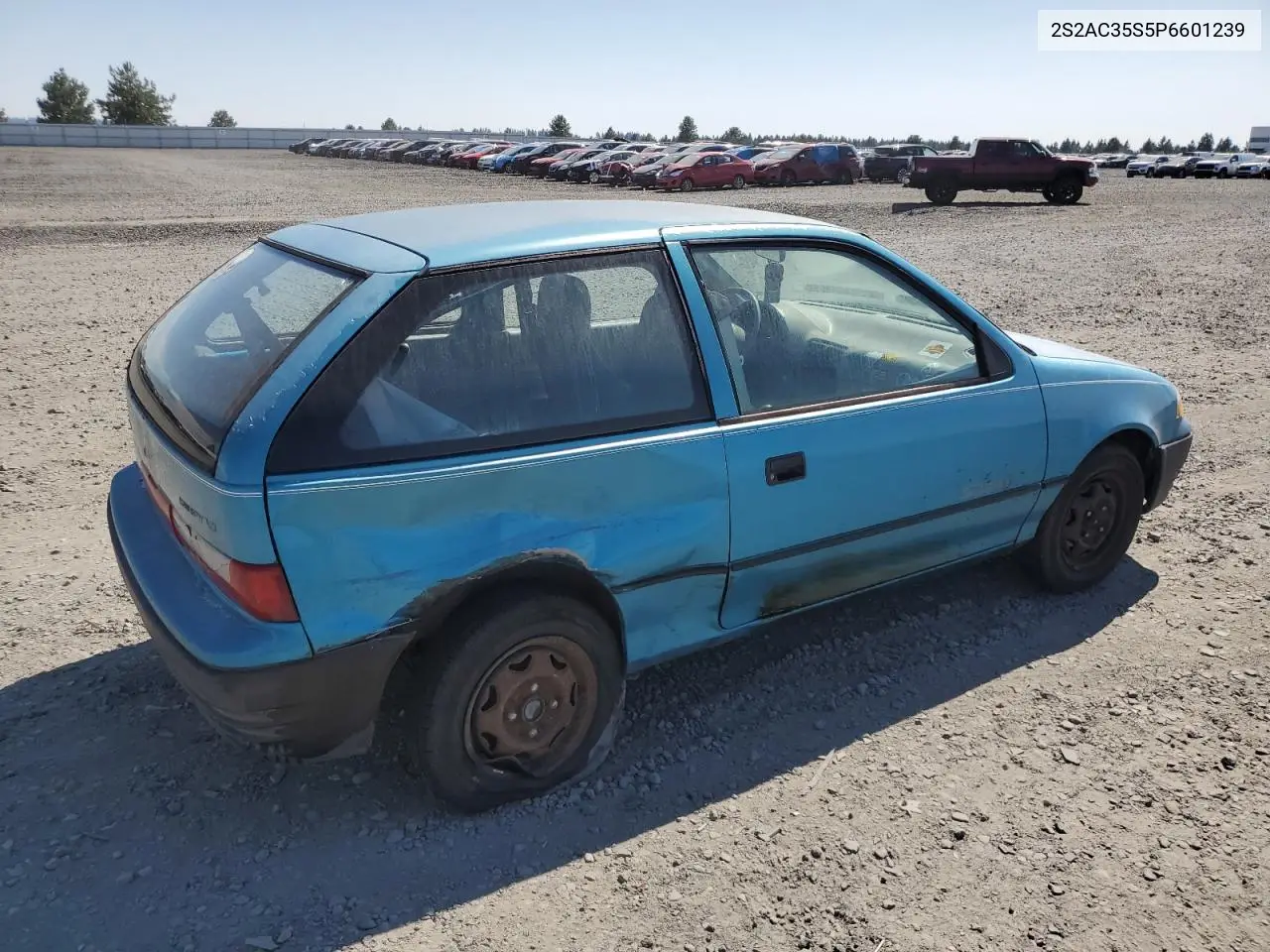 1993 Suzuki Swift Ga VIN: 2S2AC35S5P6601239 Lot: 64598885